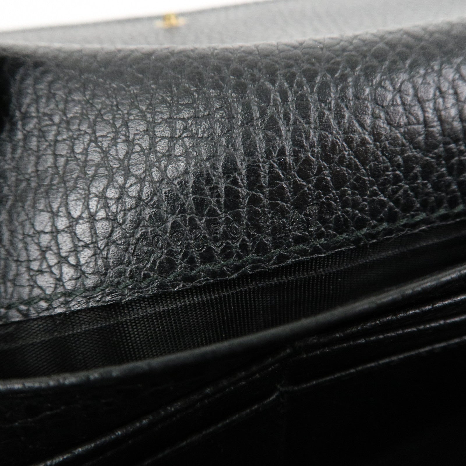 GUCCI Set Of 2 Suede Leather Bi-Fold Long Wallet 499359 153211