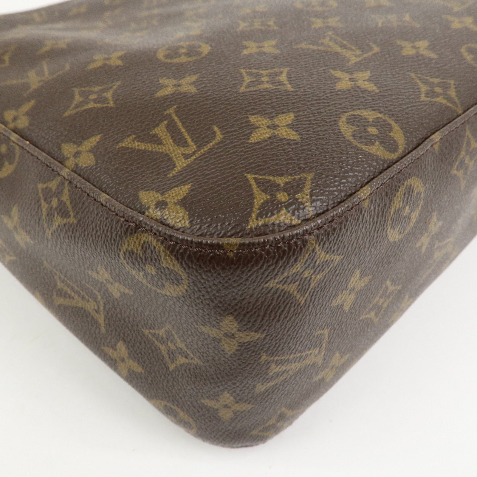 Louis Vuitton Monogram Canvas Looping GM Shoulder Bag Brown M51145