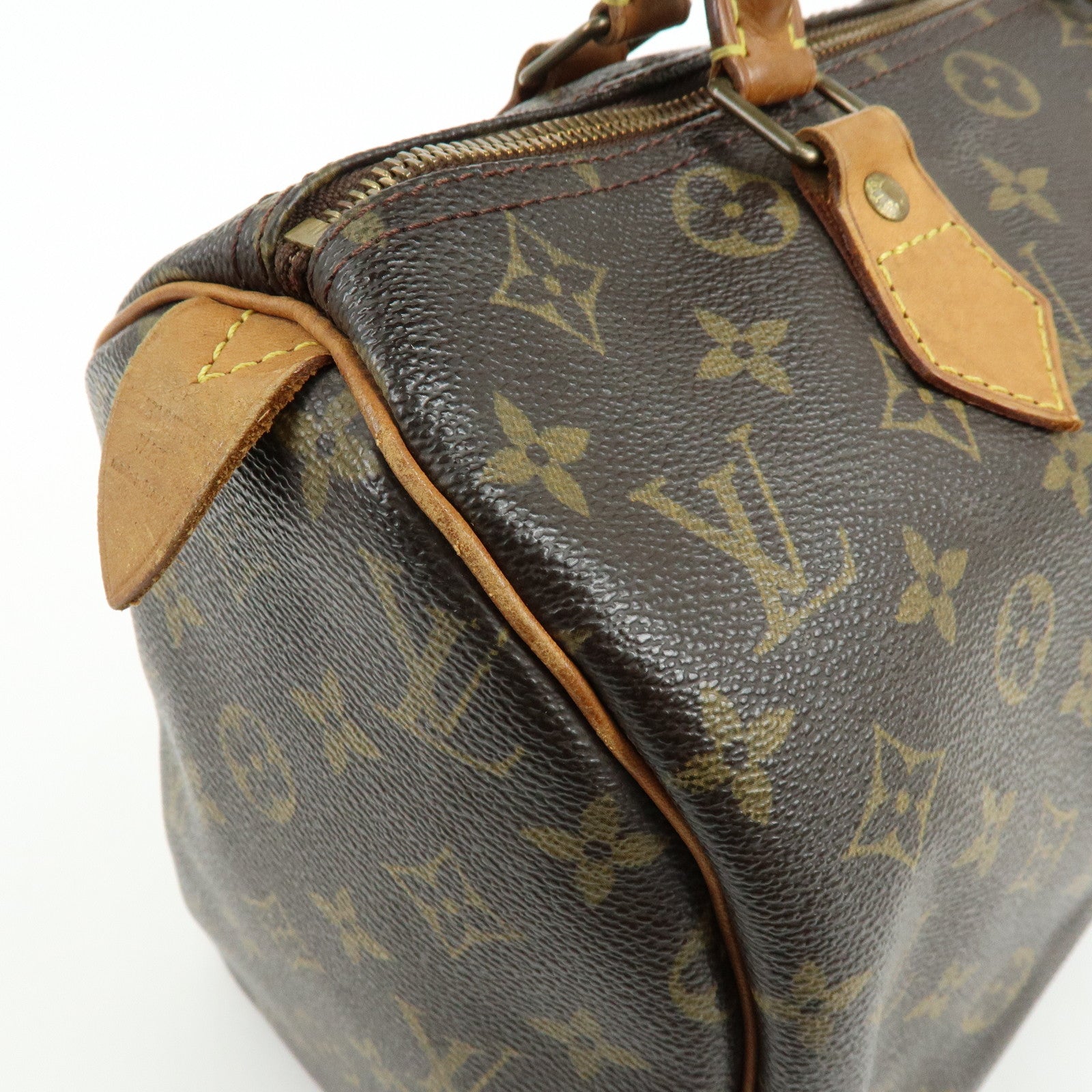 Louis Vuitton Monogram Speedy 30 Boston Bag Hand Bag Brown M41526