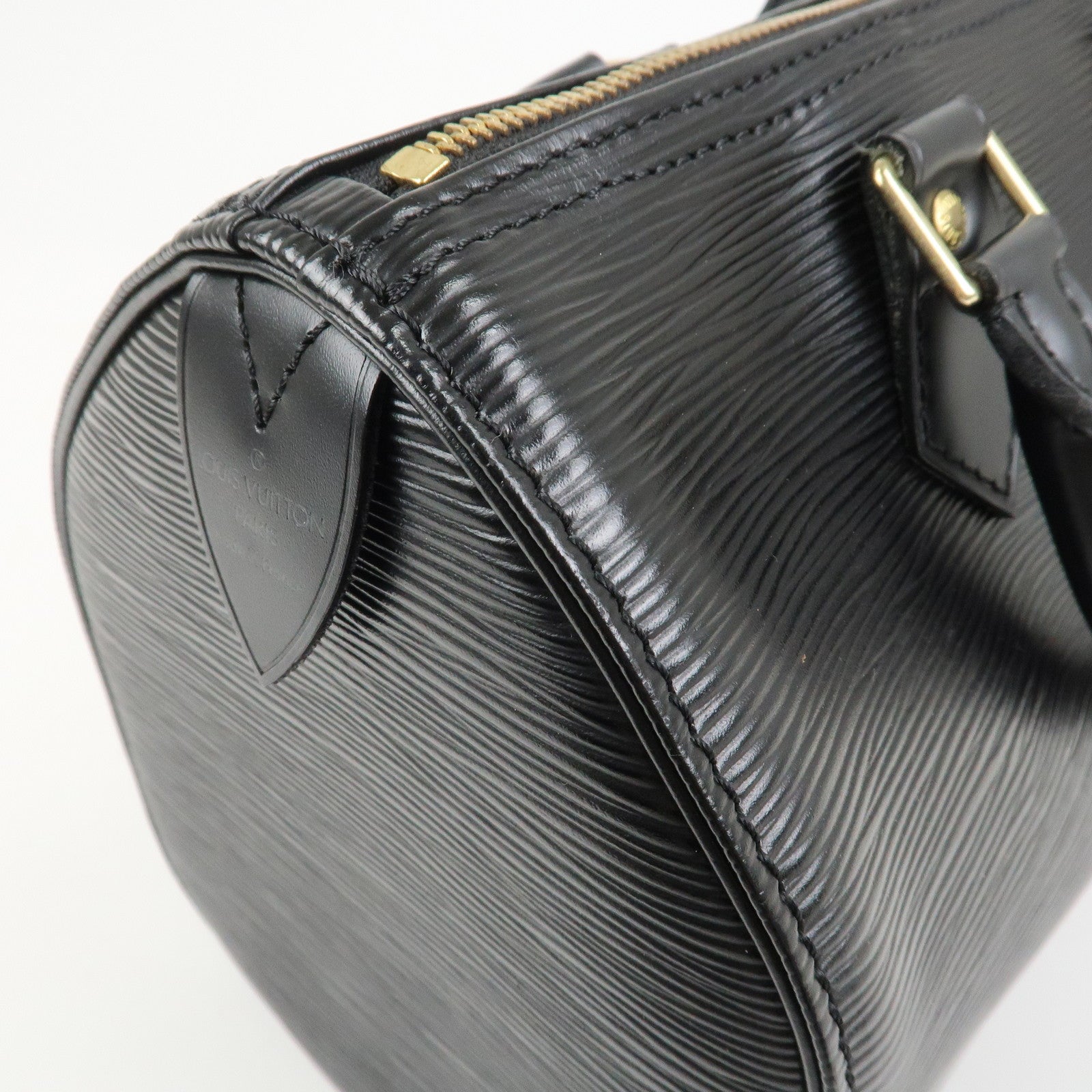 Louis Vuitton Epi Leather Speedy 25 Hand Bag Boston Bag Noir M59032