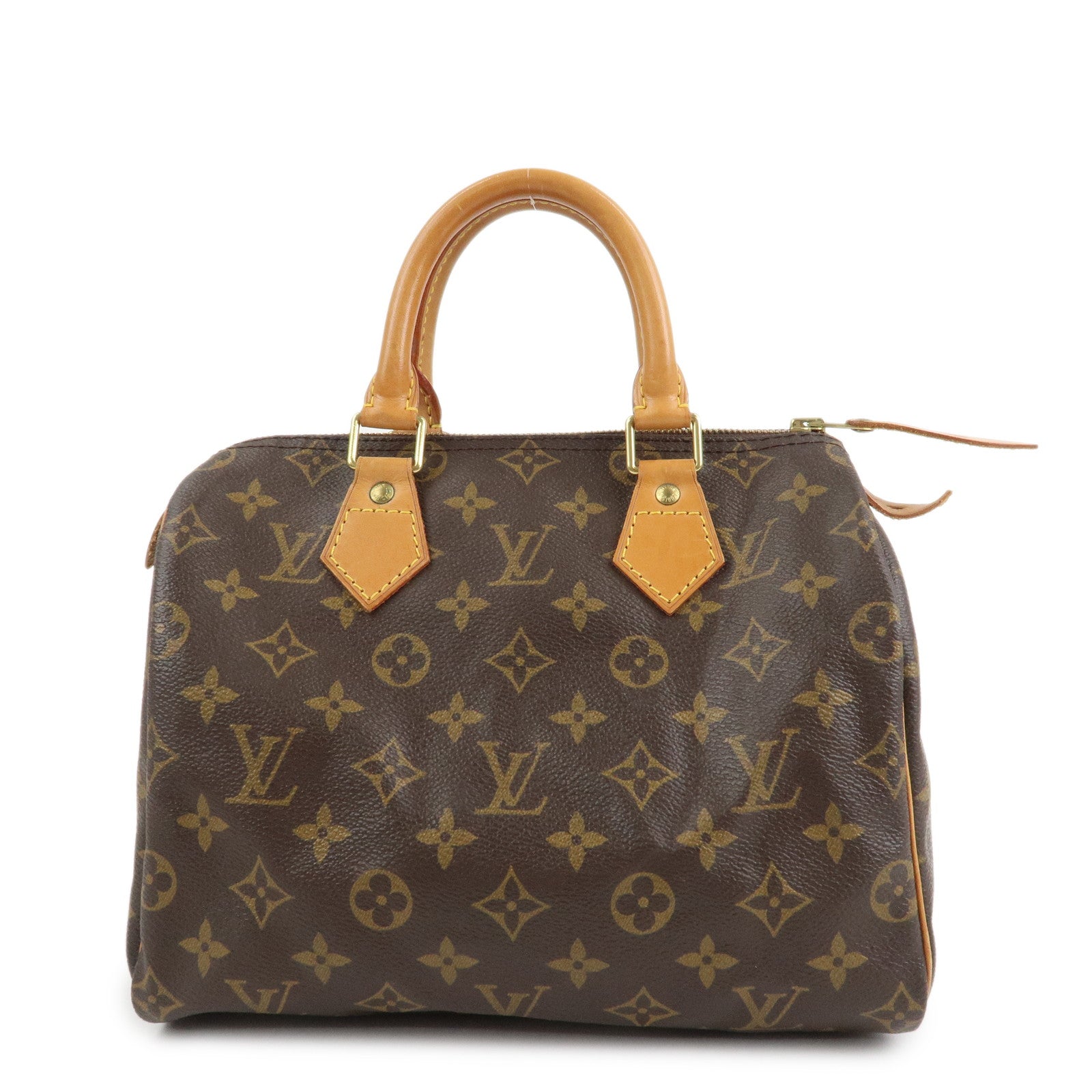 Louis Vuitton Monogram Speedy 25 Boston Bag Hand Bag M41528