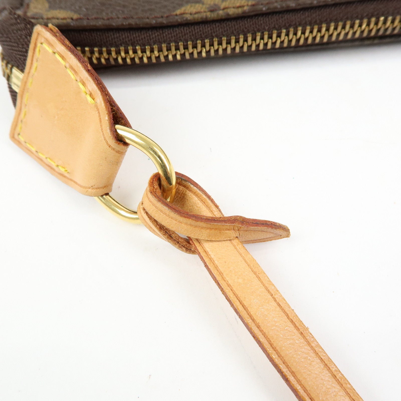 Louis Vuitton Monogram Pochette Accessoires Pouch Hand Bag M51980