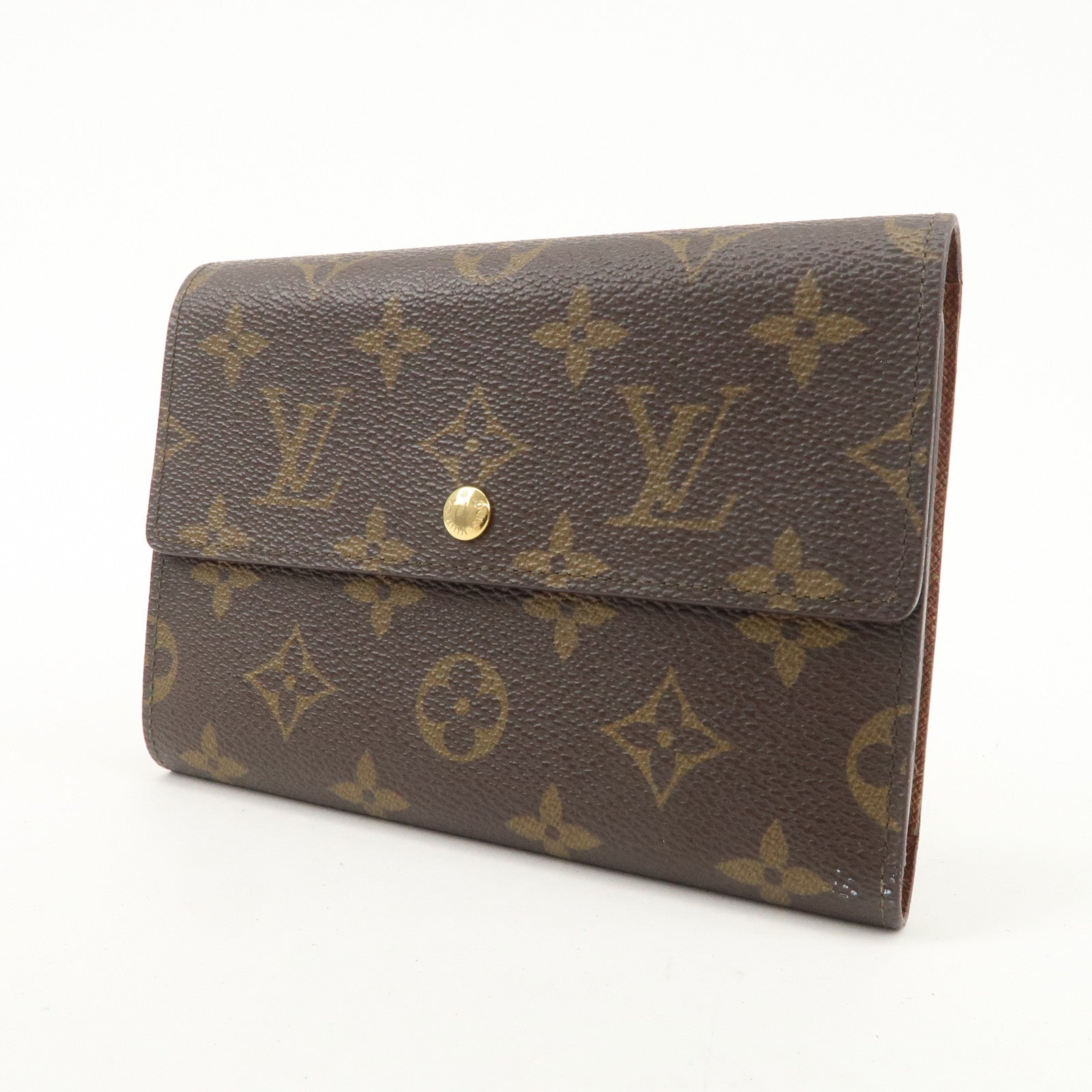 Louis Vuitton Set of 3 Monogram Long Wallet M60017 M61200 M61726 Used