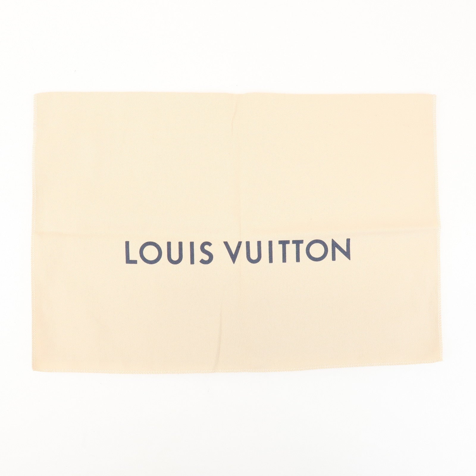 Louis Vuitton Set of 10 Dust Bag Storage Bag Flap Style Beige