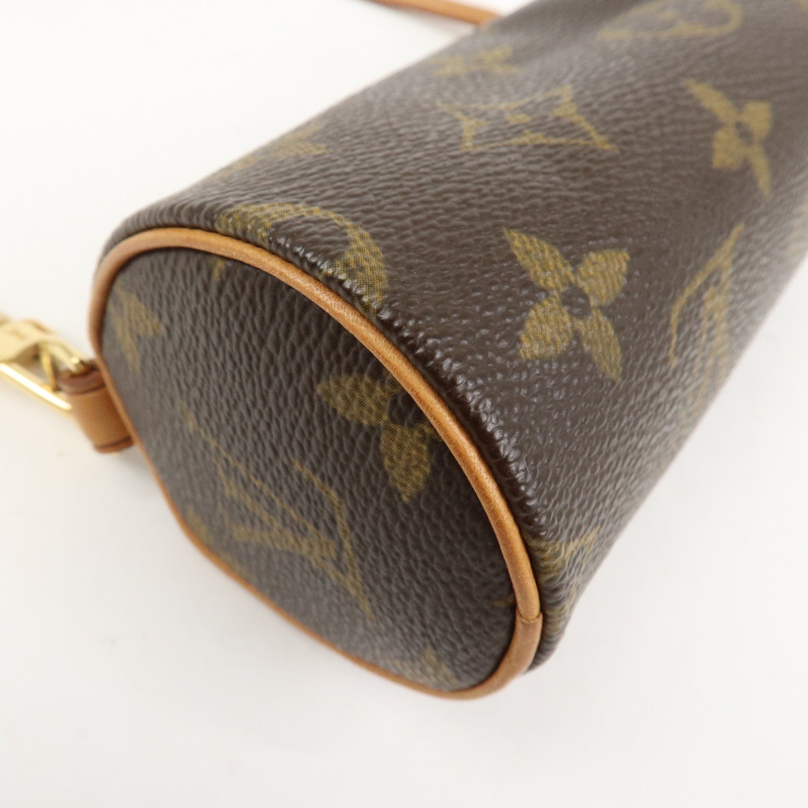 Louis Vuitton Monogram Mini Pouch for Papillon Bag New Style Brown