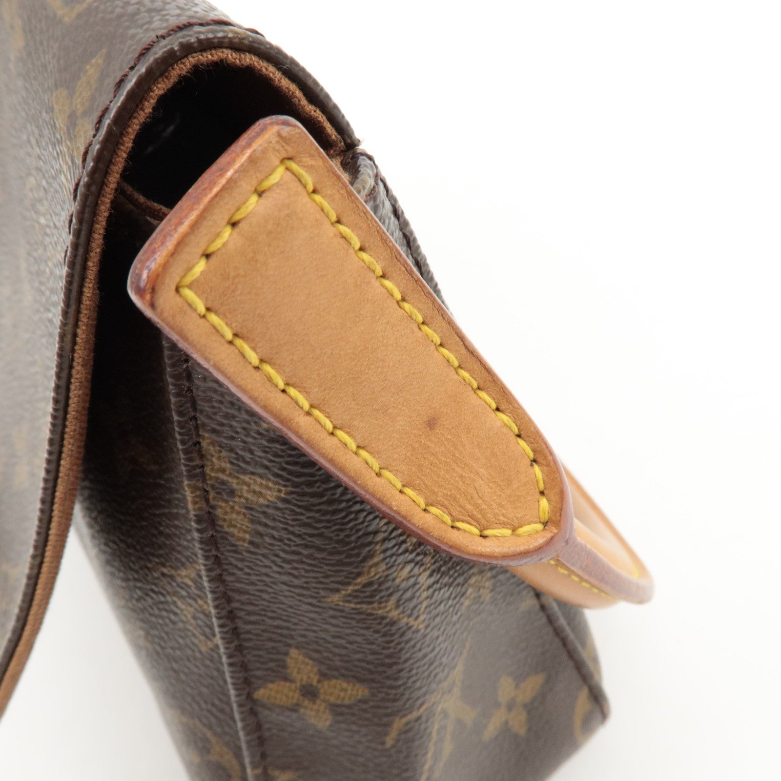 Louis Vuitton Monogram Mini Looping Shoulder Bag Brown M51147 Used