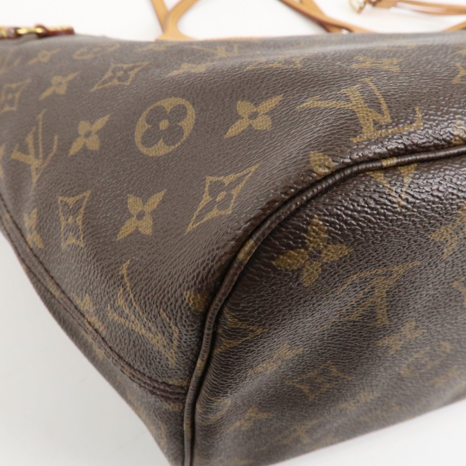 Louis Vuitton Monogram Neverfull MM Tote Bag Pivoine M41178 Used