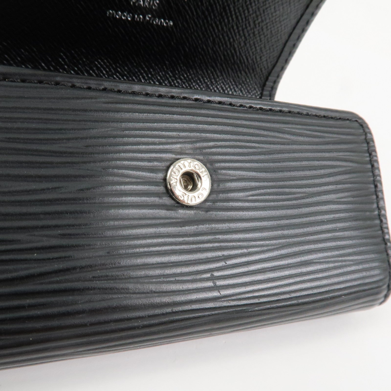 Louis Vuitton Epi Multicles 6 Key Case Key Holder Noir M63812