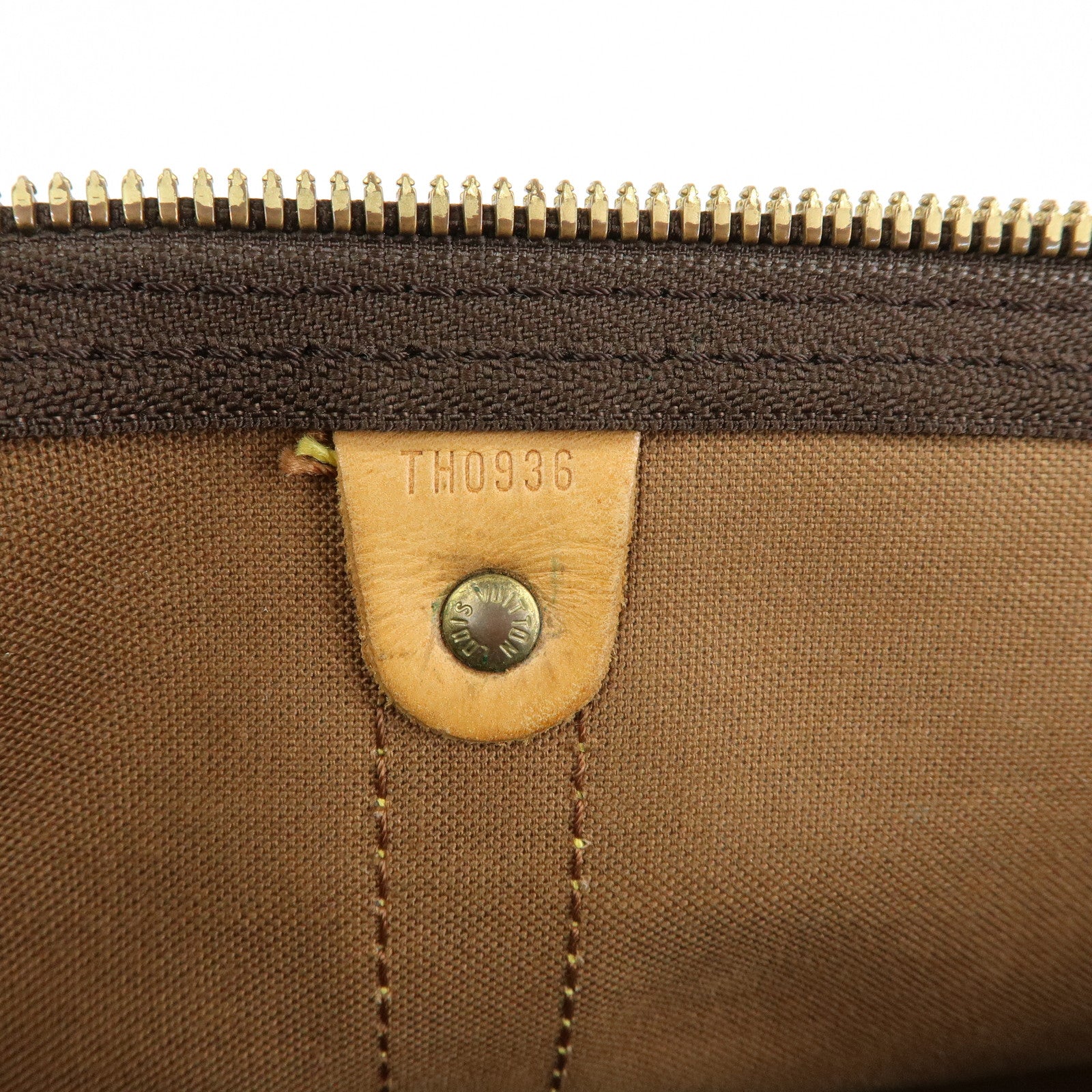 Louis Vuitton Monogram Keep All Bandouliere 50 Boston Bag M41416