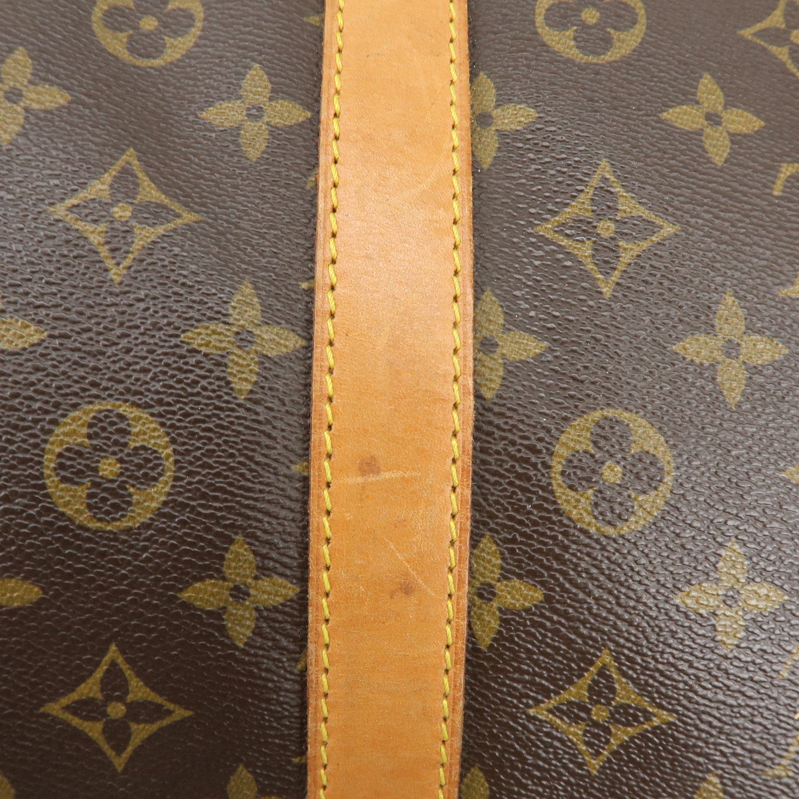 Louis Vuitton Monogram Keep All Bandouliere 60 Boston Bag M41412