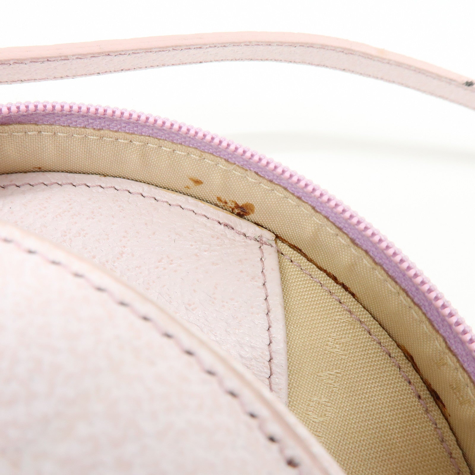 BVLGARI B-Zero1 Yo-Yo Leather Shoulder Bag Crossbody Bag Light Pink