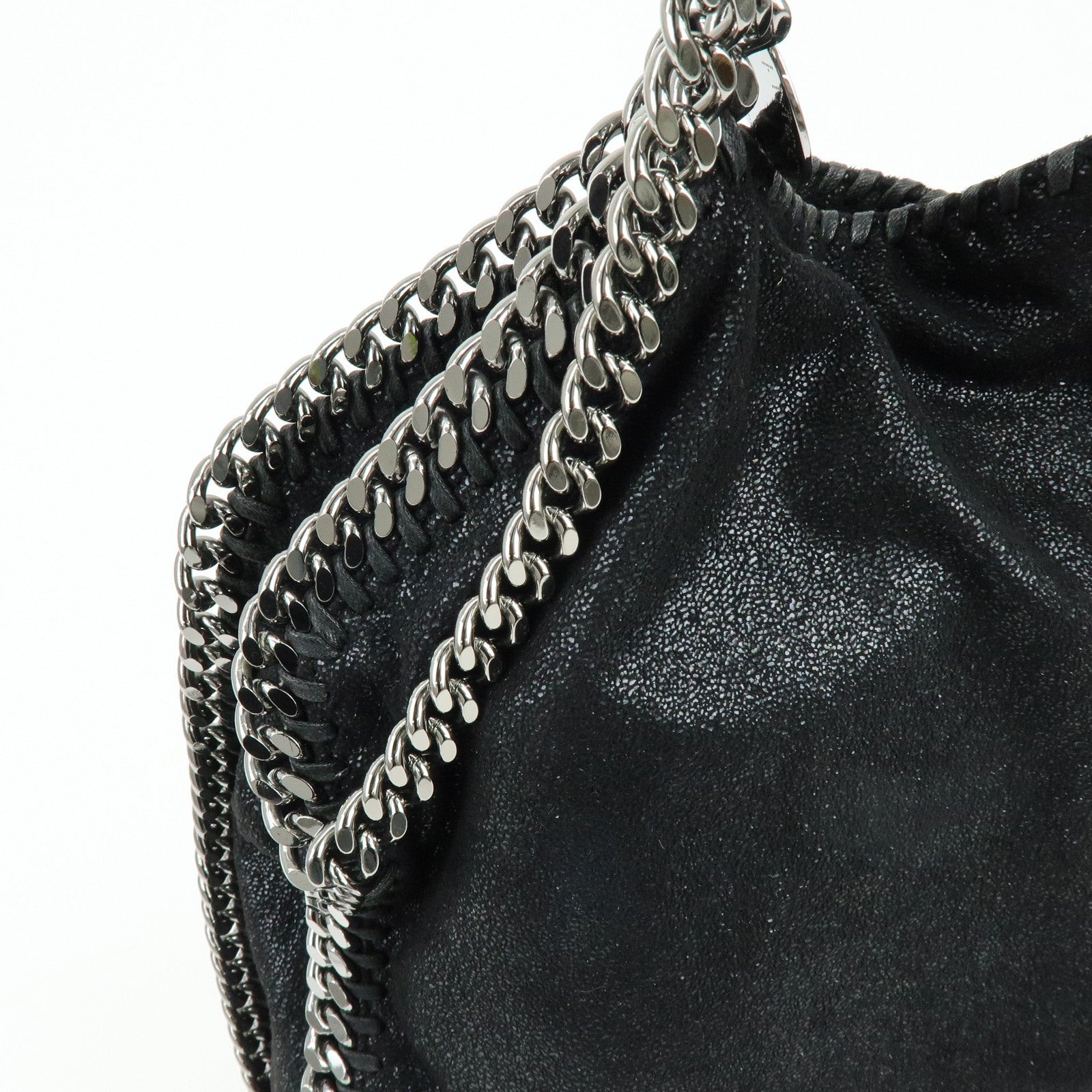 STELLA MCCARTNEY Falabella Faux Leather 2Way Bag Black 234387