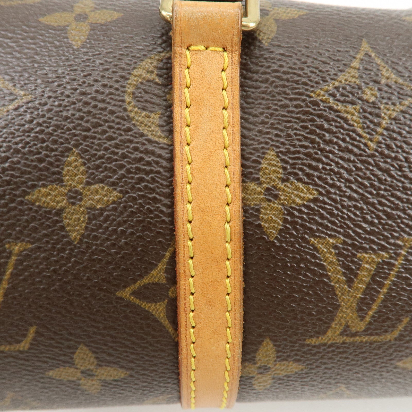 Louis Vuitton Monogram Papillon 26 Hand Bag Brown M51386