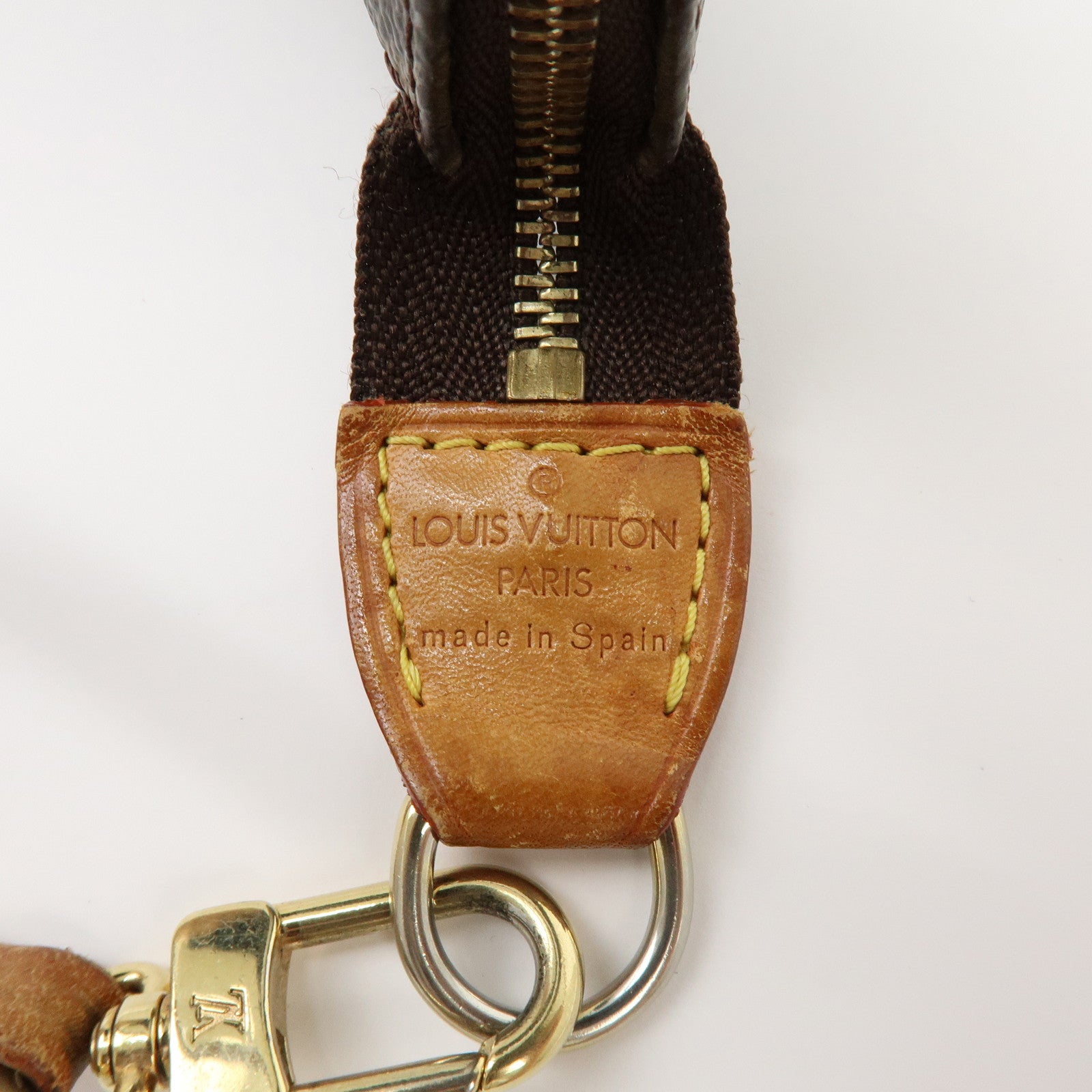 Louis Vuitton Monogram Pochette Accessoires Pouch Hand Bag M51980