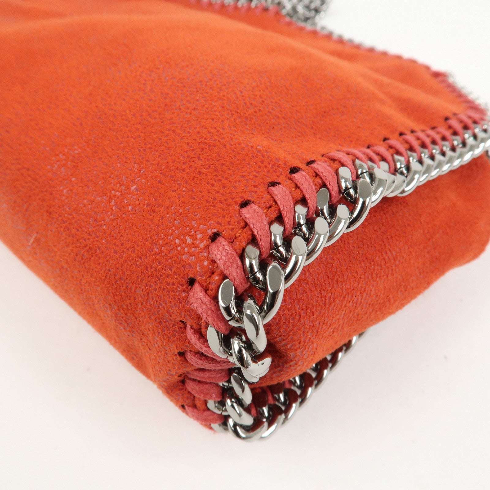 STELLA MCCARTNEY Falabella 2Way Bag Hand Bag Shoulder Bag Red