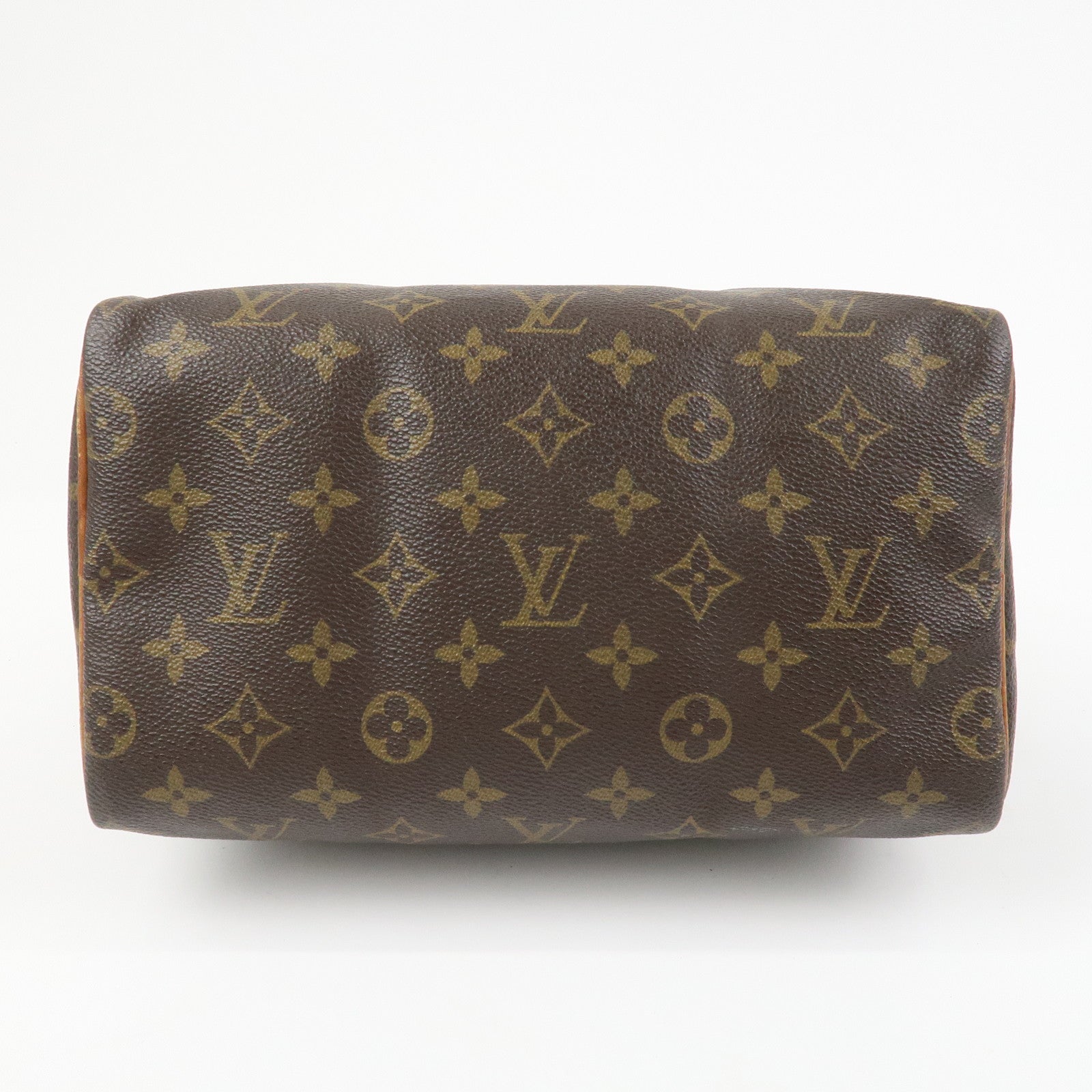 Louis Vuitton Monogram Speedy 25 Boston Bag Hand Bag Brown M41528