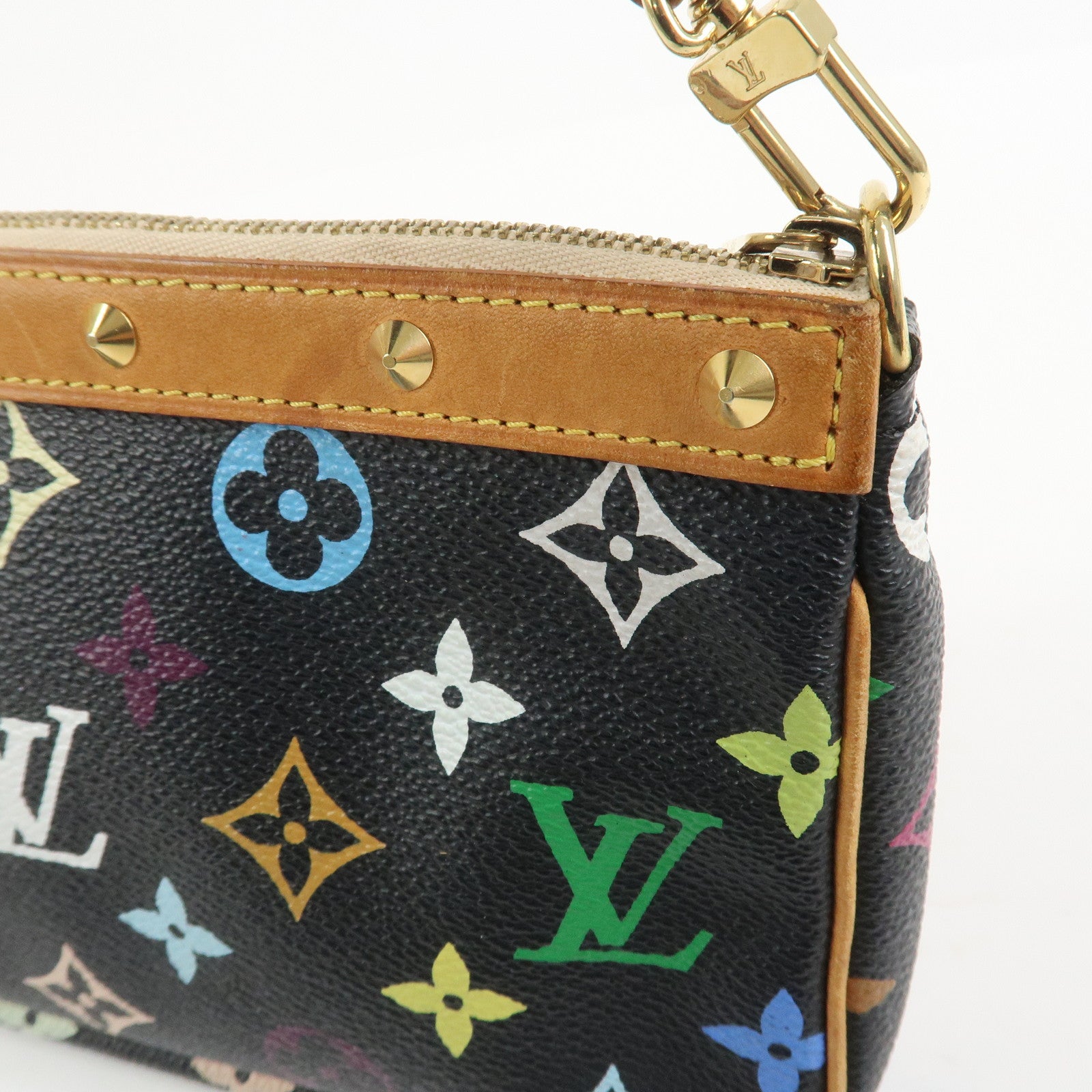 Louis Vuitton Monogram Multicolor Pochette Accessoires Noir M92648