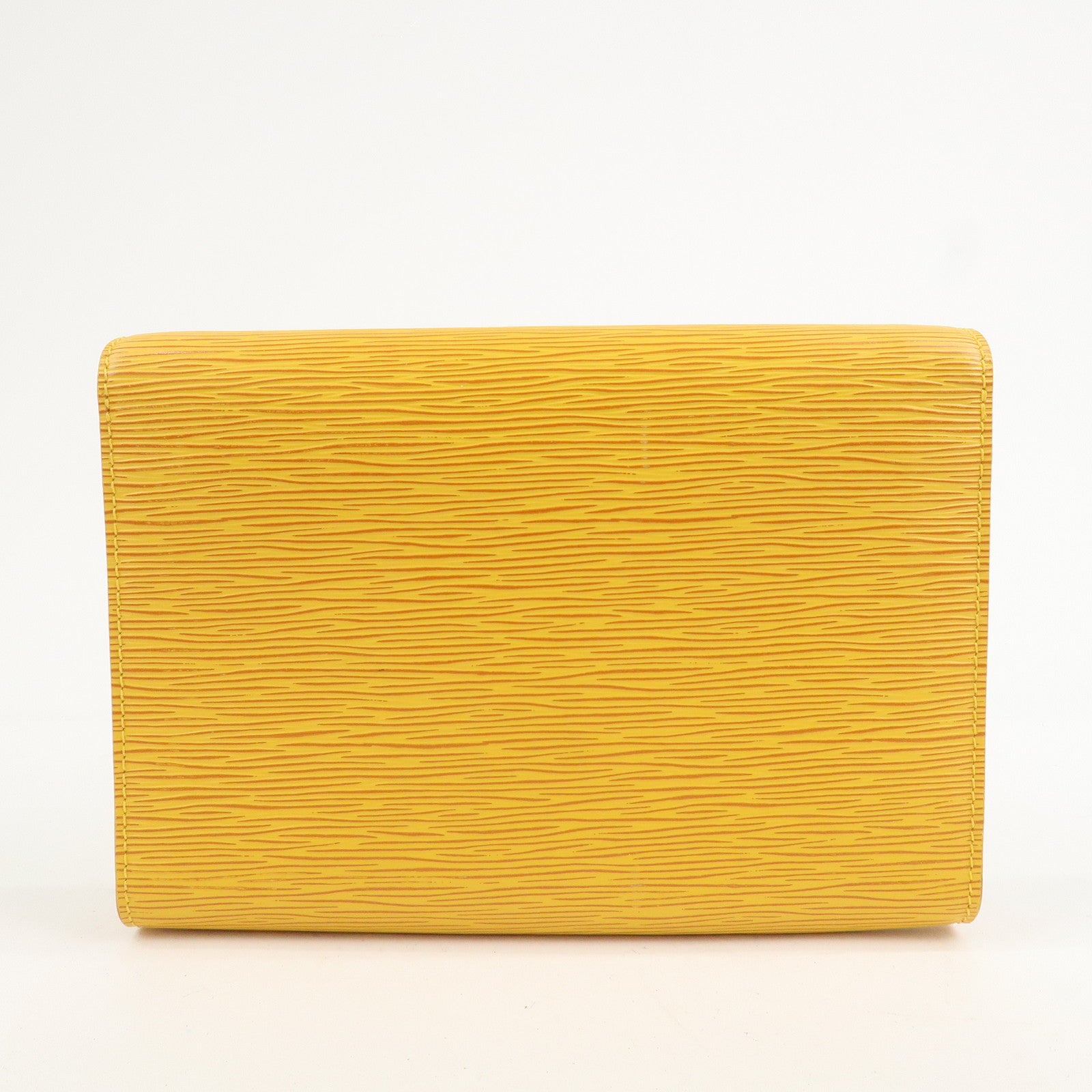 Louis Vuitton Epi Pochette Arche Shoulder Bag Tassili Yellow M52579