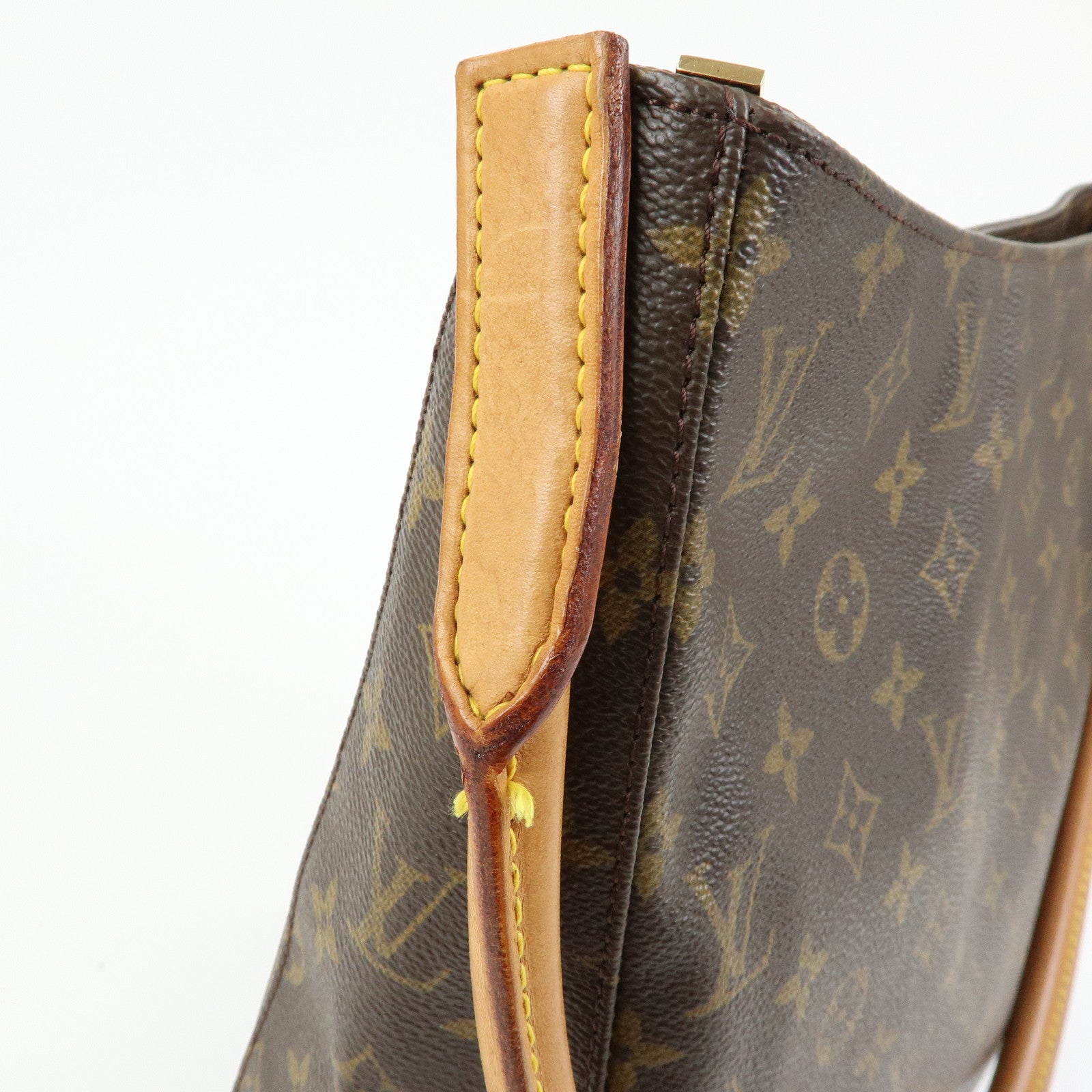 Louis Vuitton Monogram Looping GM Shoulder Bag Brown M51145
