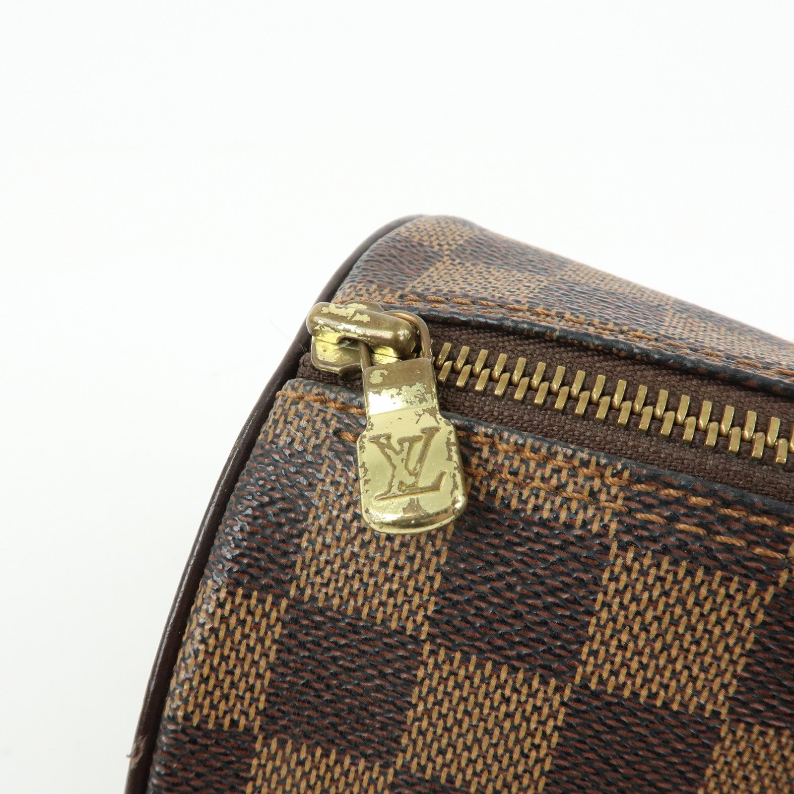 Louis Vuitton Damier Papillon 30 Hand Bag Ebene Brown N51303