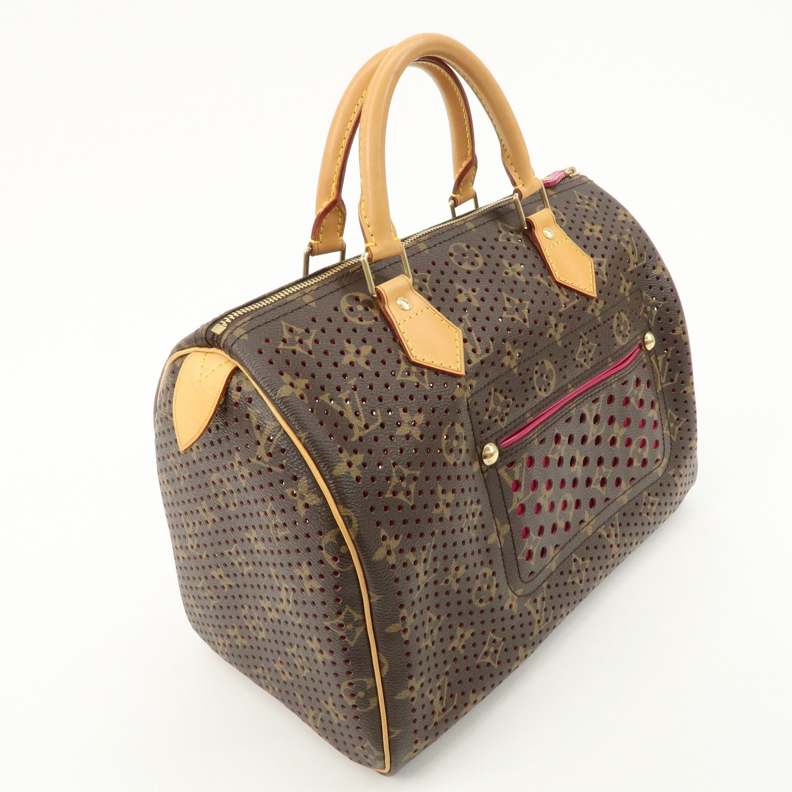 Louis Vuitton Monogram Perforated Speedy 30 Boston Bag M95180