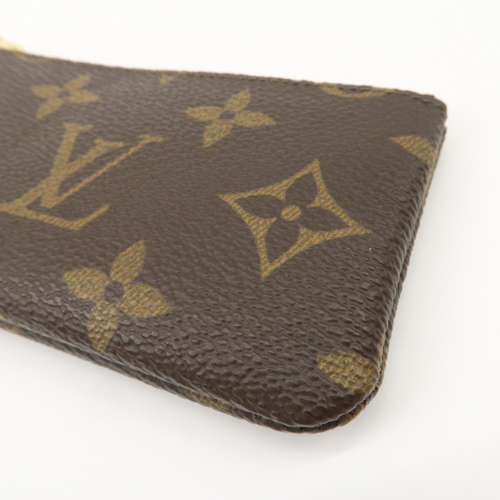 Louis Vuitton Monogram Pochette Cles Coin Case Key Case M62650