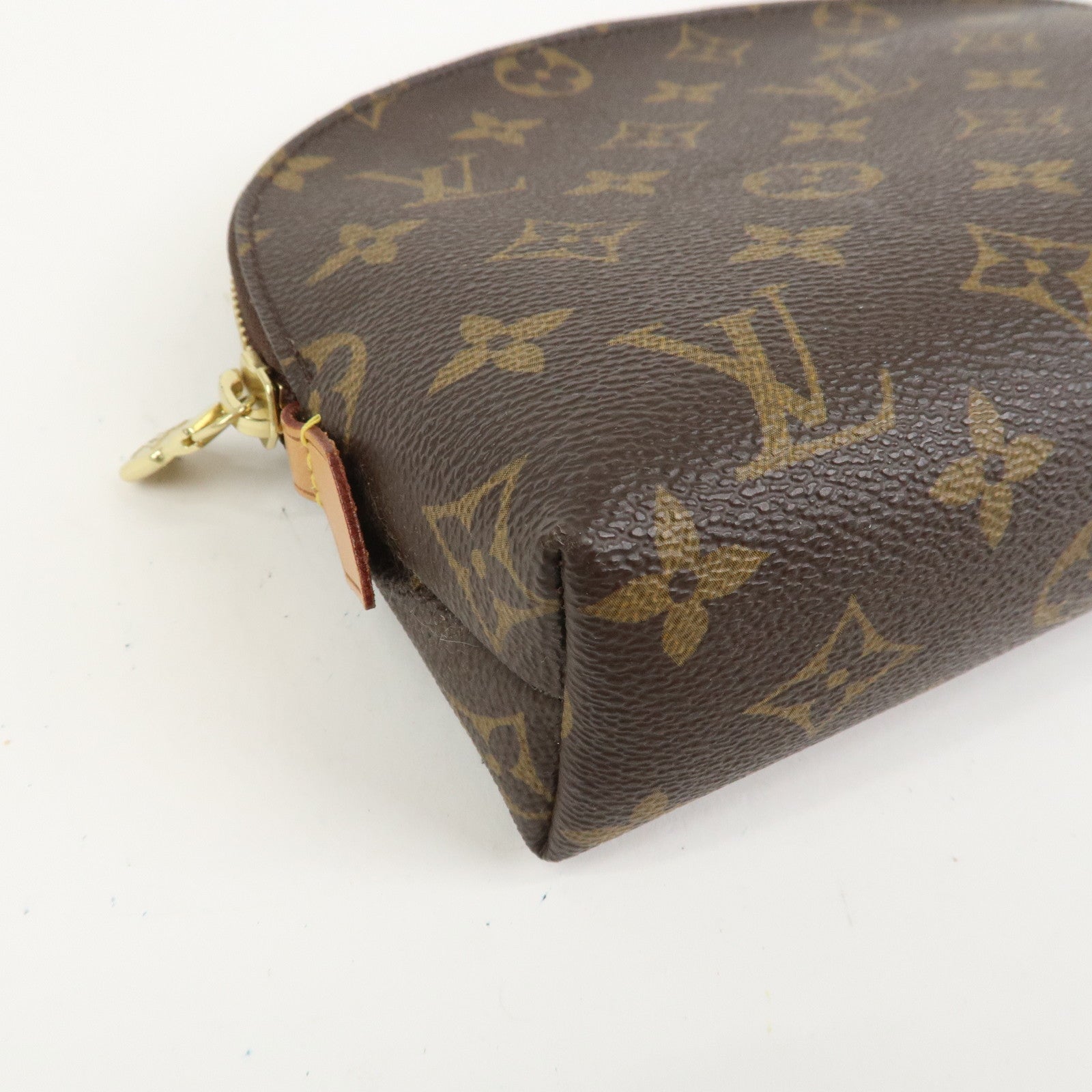 Louis Vuitton Monogram Pochette Cosmetic MM Pouch Brown M46579