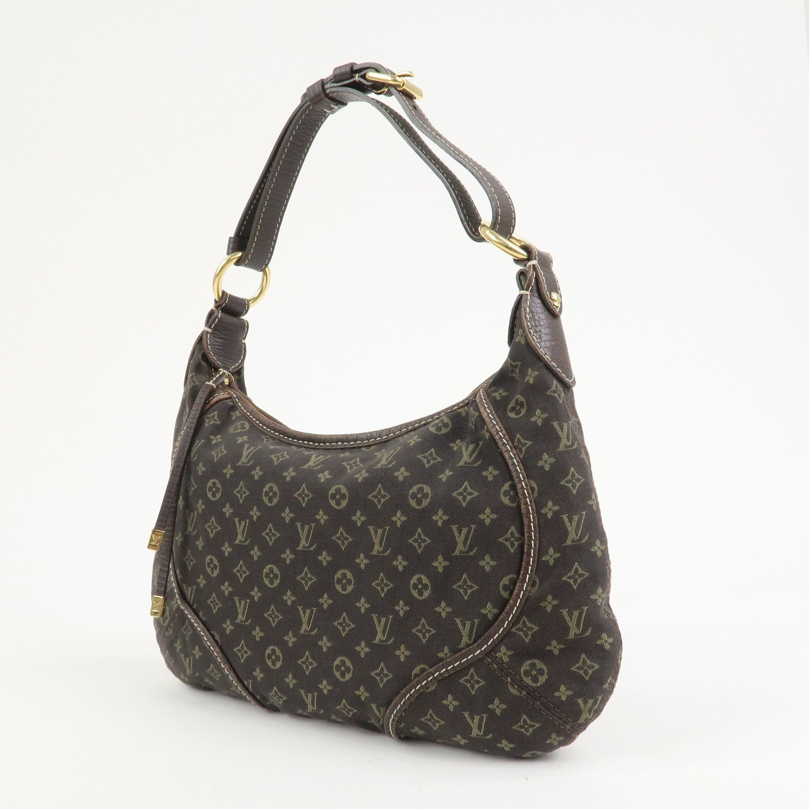 Louis Vuitton Monogram Mini Lin Manon PM Shoulder Bag Ebene M95621