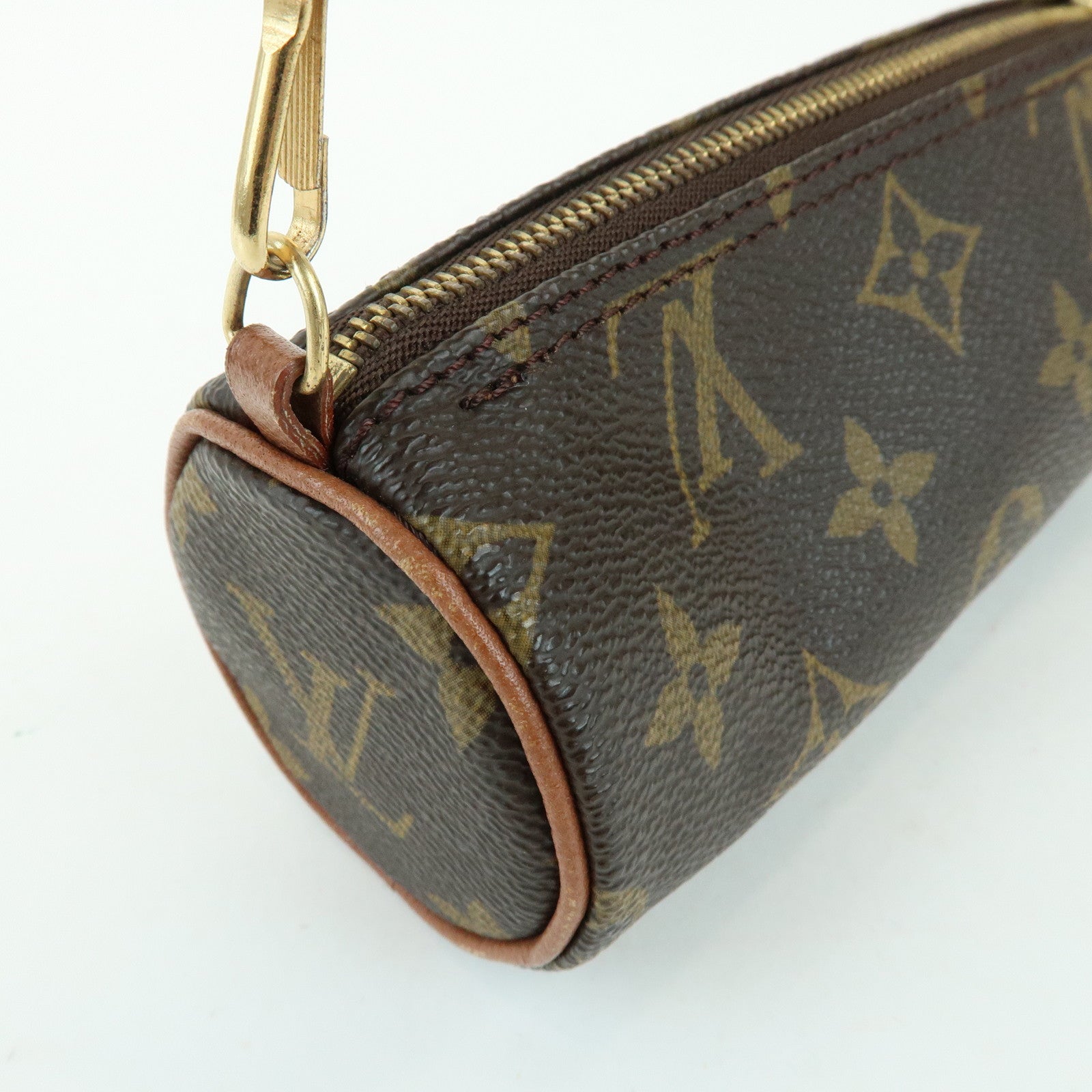 Louis Vuitton Monogram Mini Pouch for Papillon Bag Brown