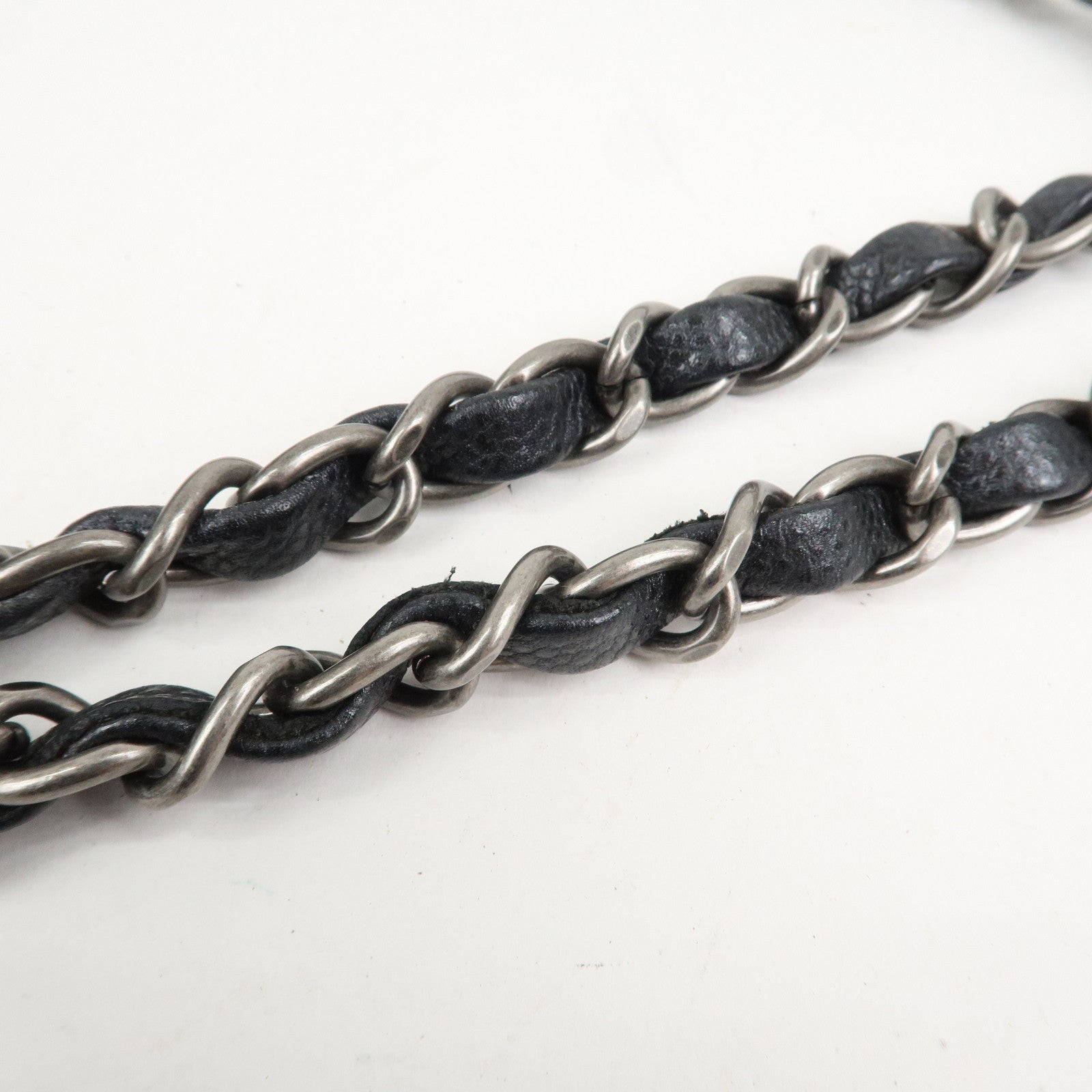 CHANEL COCO Mark Caviarskin Chain Shoulder Bag Black