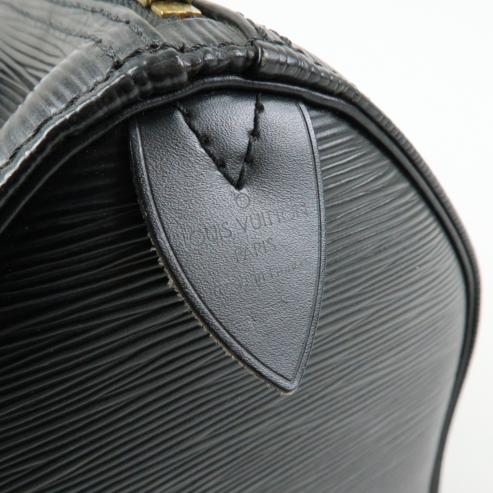 Louis Vuitton Epi Speedy 25 Boston Bag Hand Bag Noir Black M43012
