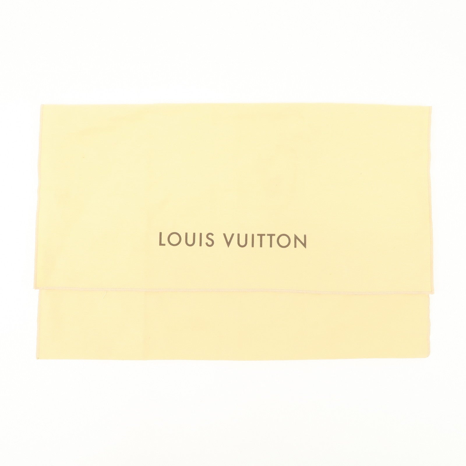 Louis Vuitton Set of 11 Dust Bag Storage Bag Flap Style Beige