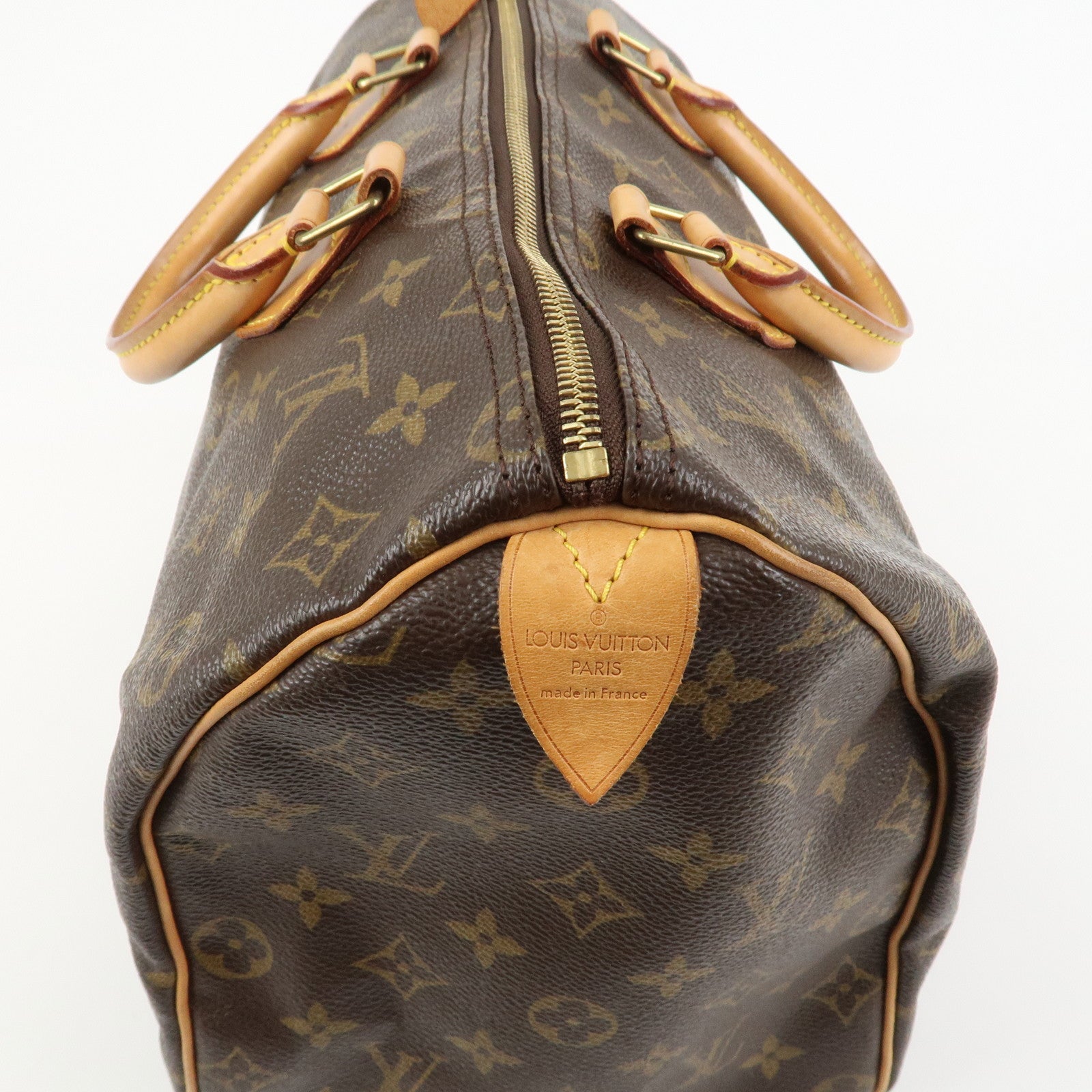 Louis Vuitton Monogram Canvas Speedy 35 Boston Bag Hand Bag M41524