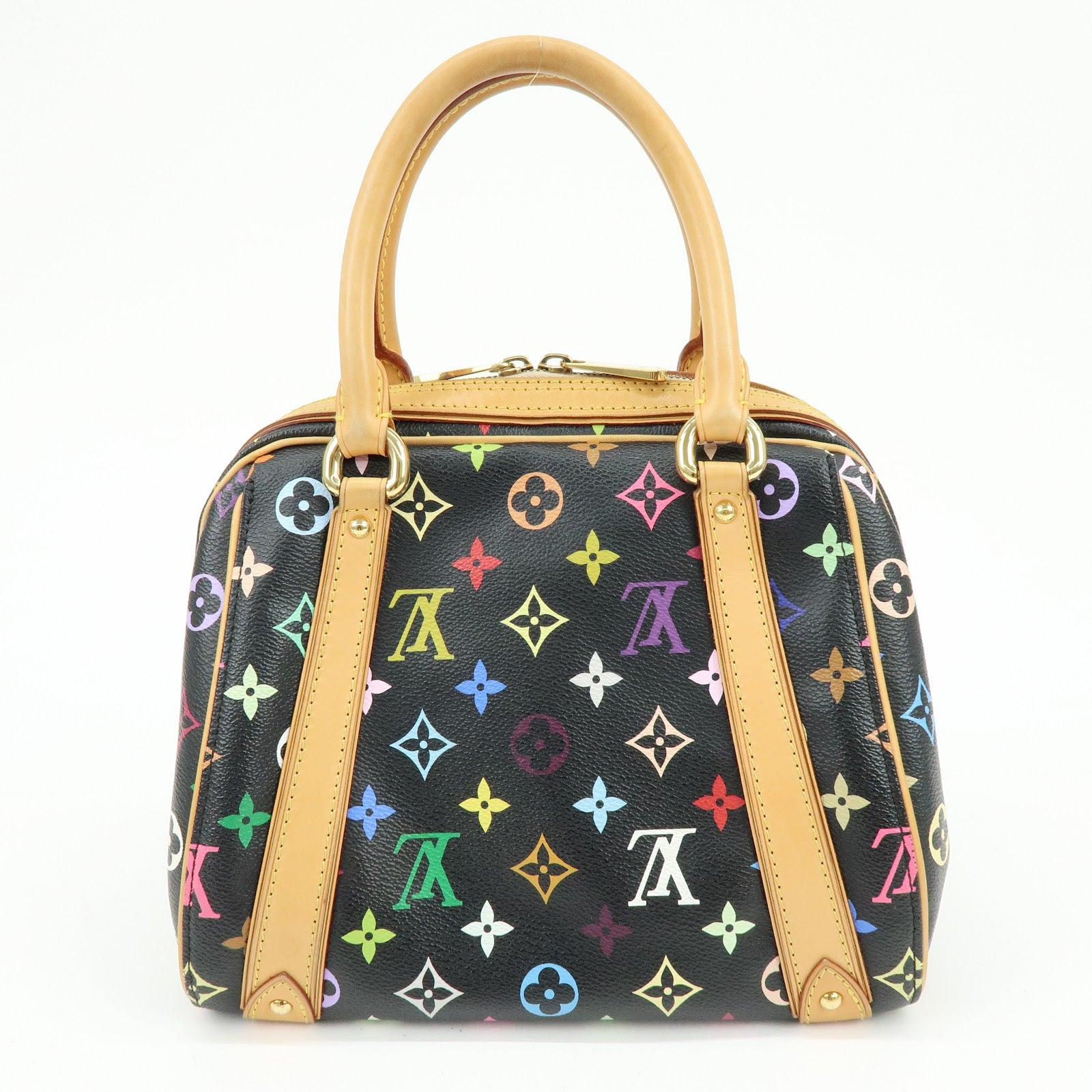Louis Vuitton Monogram Multicolor Priscilla Hand Bag Noir M40097