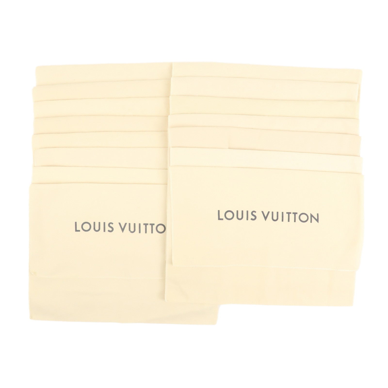 Louis Vuitton Set of 15 Dust Bag Storage Bag Flap Style