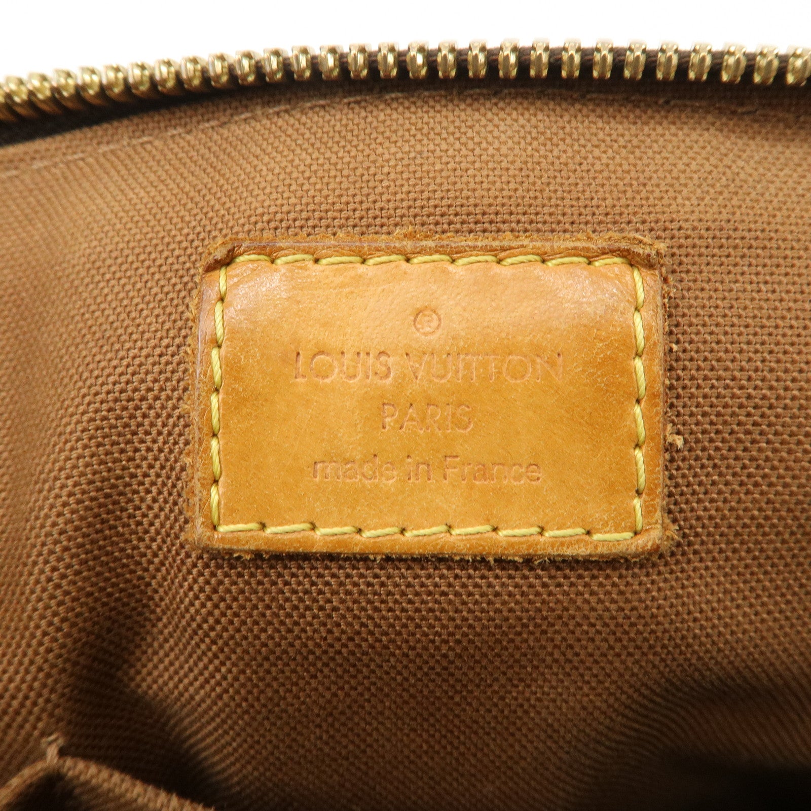 Louis Vuitton Monogram Tivoli PM Hand Bag Brown M40143 Used