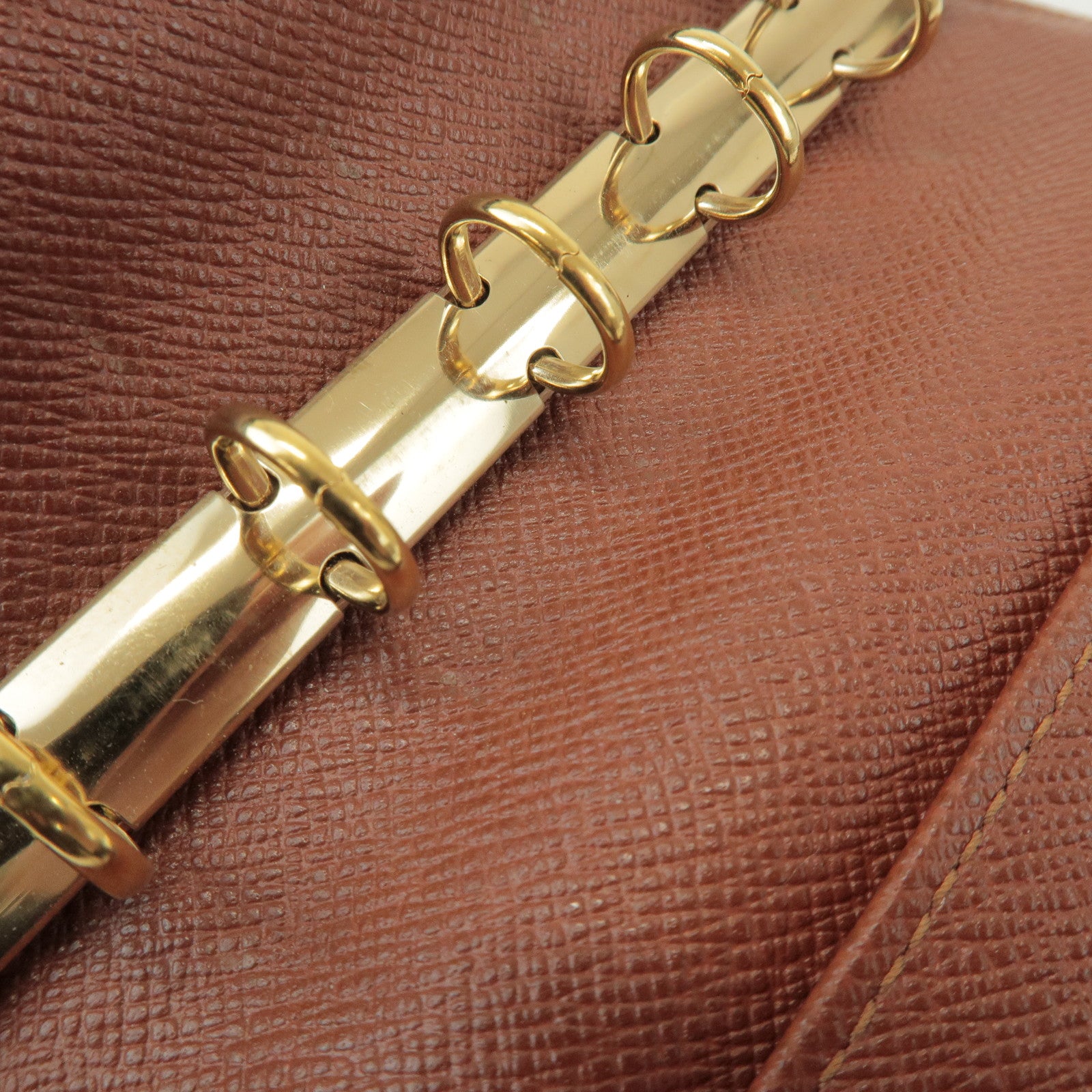 Louis Vuitton Monogram Agenda PM Planner Cover Brown R20005