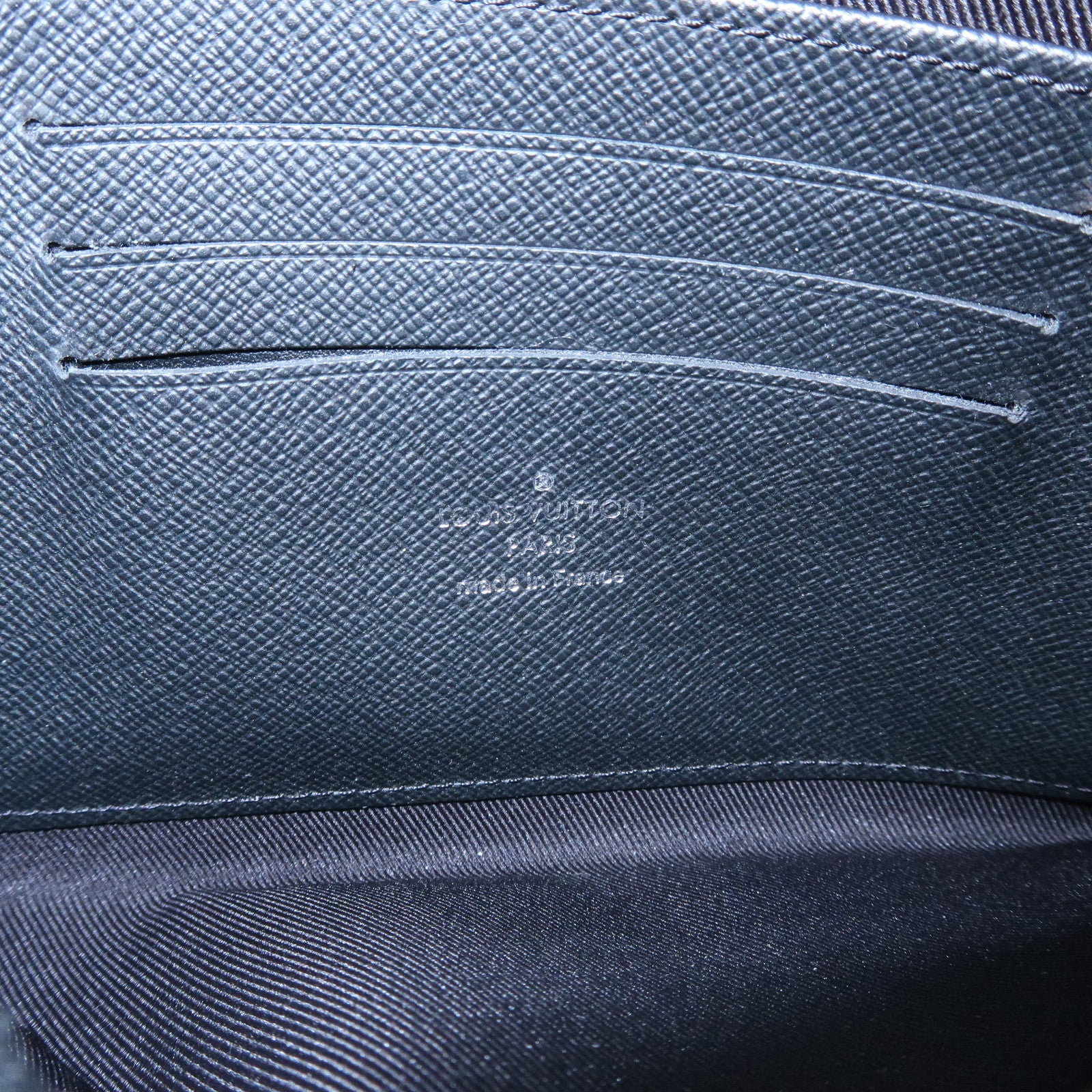 Louis Vuitton Monogram Eclips Pochette Discovery PM Pouch M44323