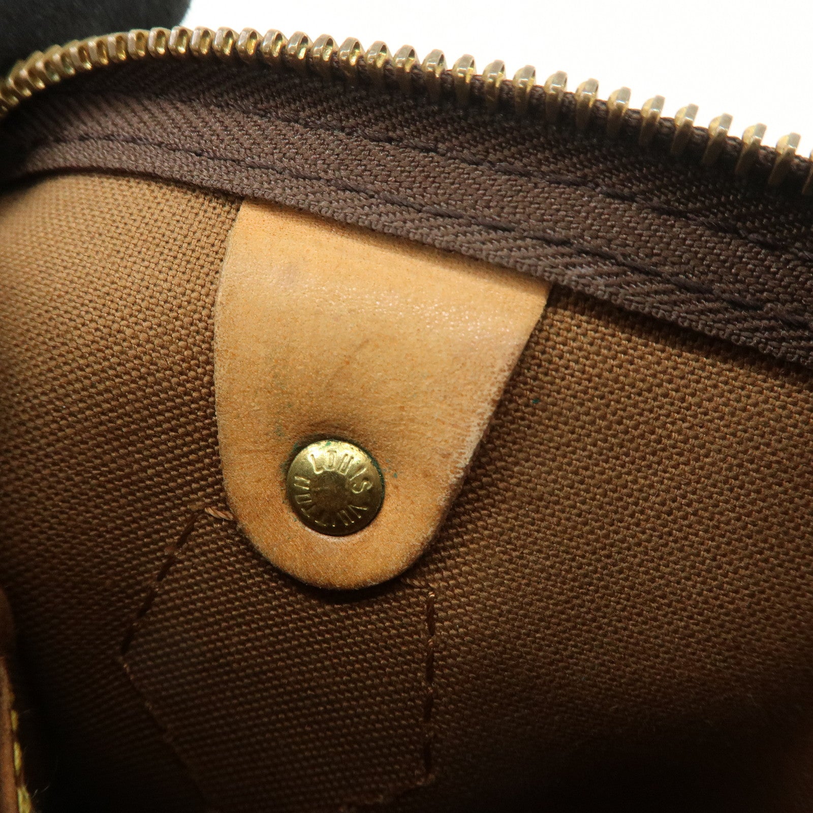Louis Vuitton Monogram Speedy 25 Boston Bag Hand Bag Brown M41528