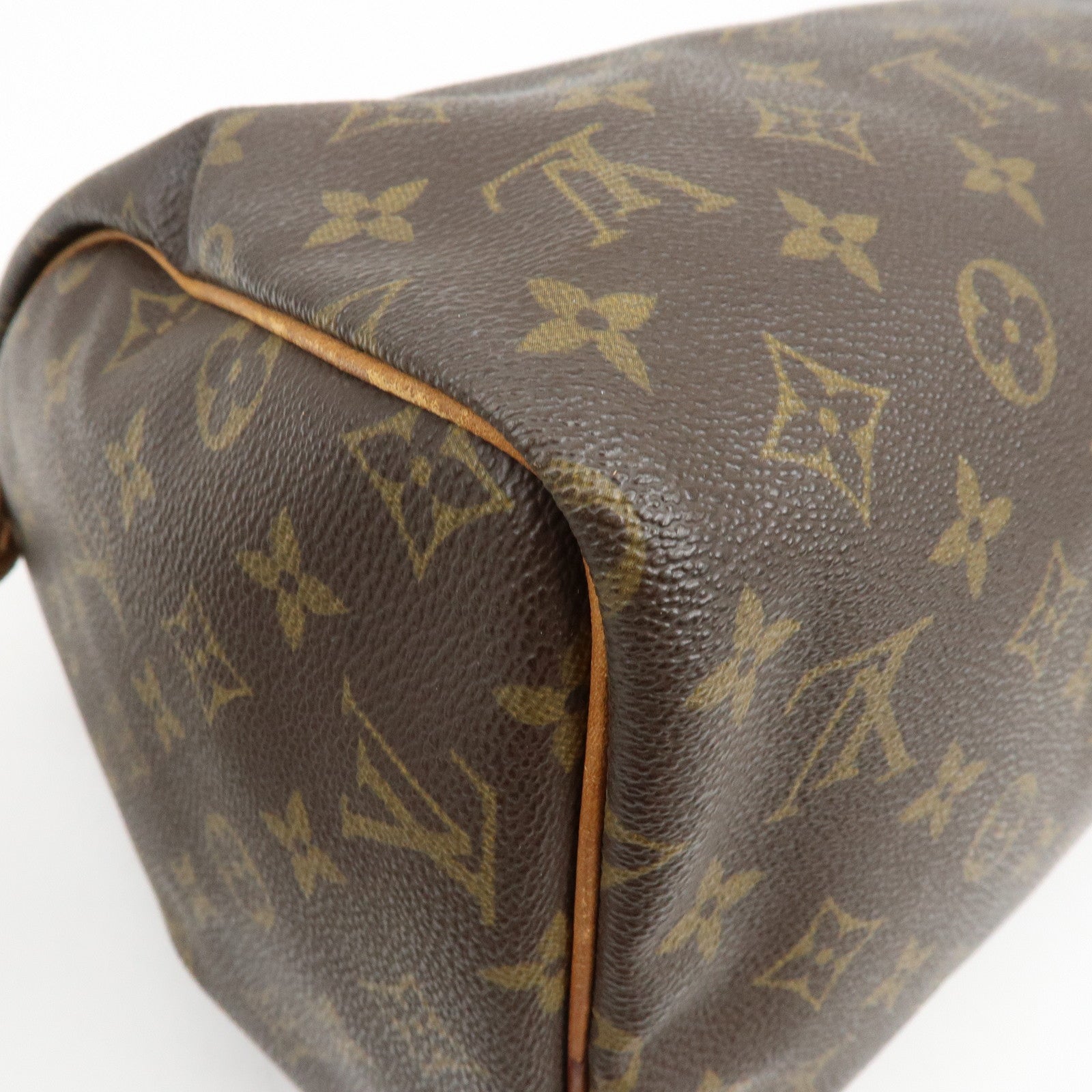 Louis Vuitton Monogram Speedy 30 Boston Bag Hand Bag Brown M41526