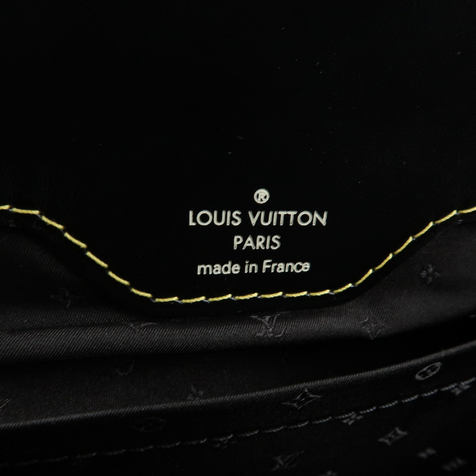 Louis Vuitton Suhali Rhapsody Leather Shoulder Bag Black M95847 Used