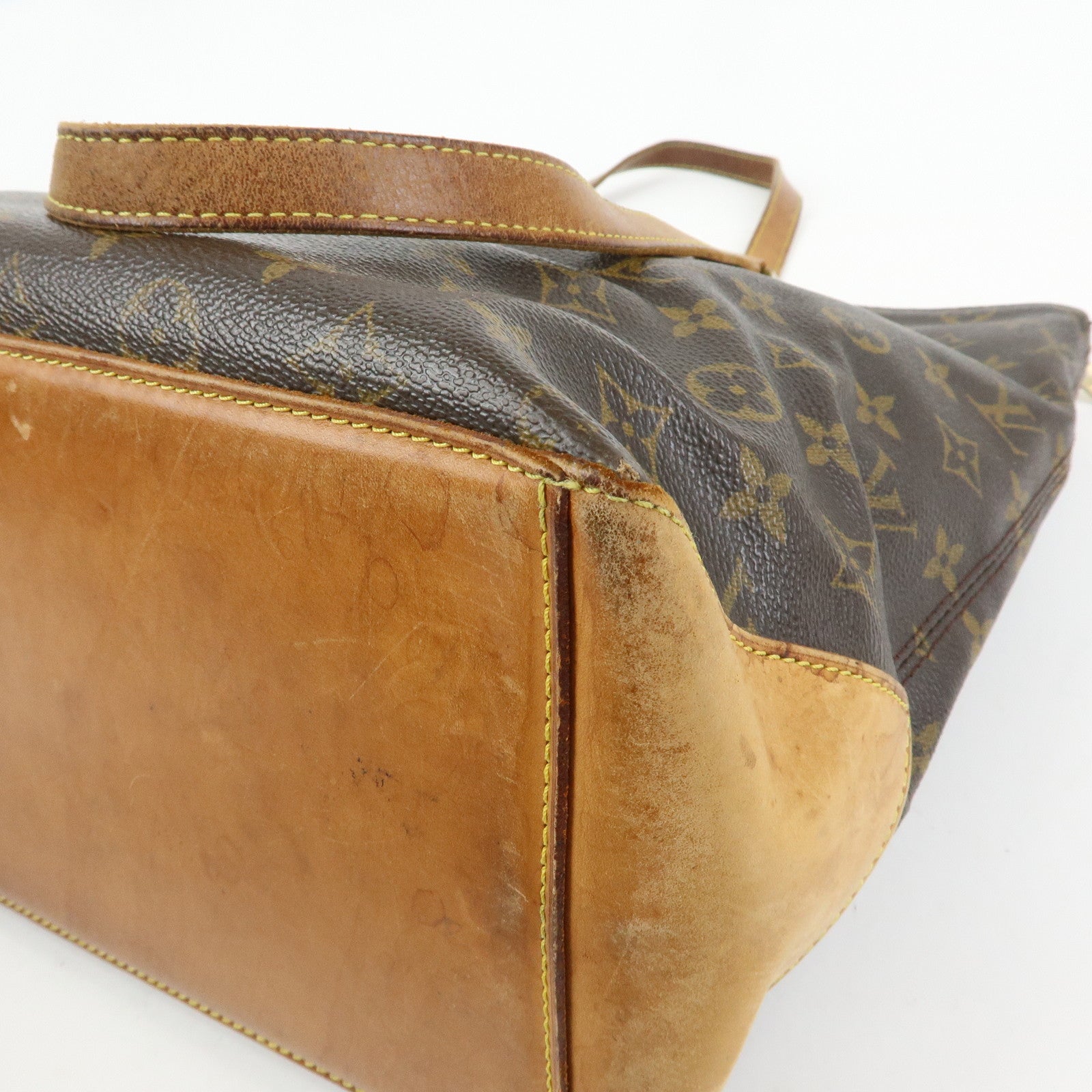 Louis Vuitton Monogram Cabas Mezzo Tote Bag Shoulder Bag M51151