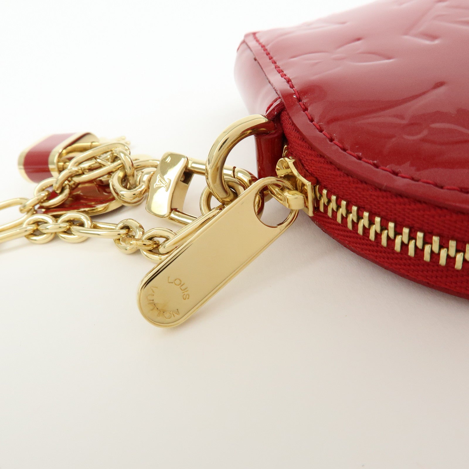 Louis Vuitton Monogram Vernis Porte Monnaie Coeur Coin Case M93562