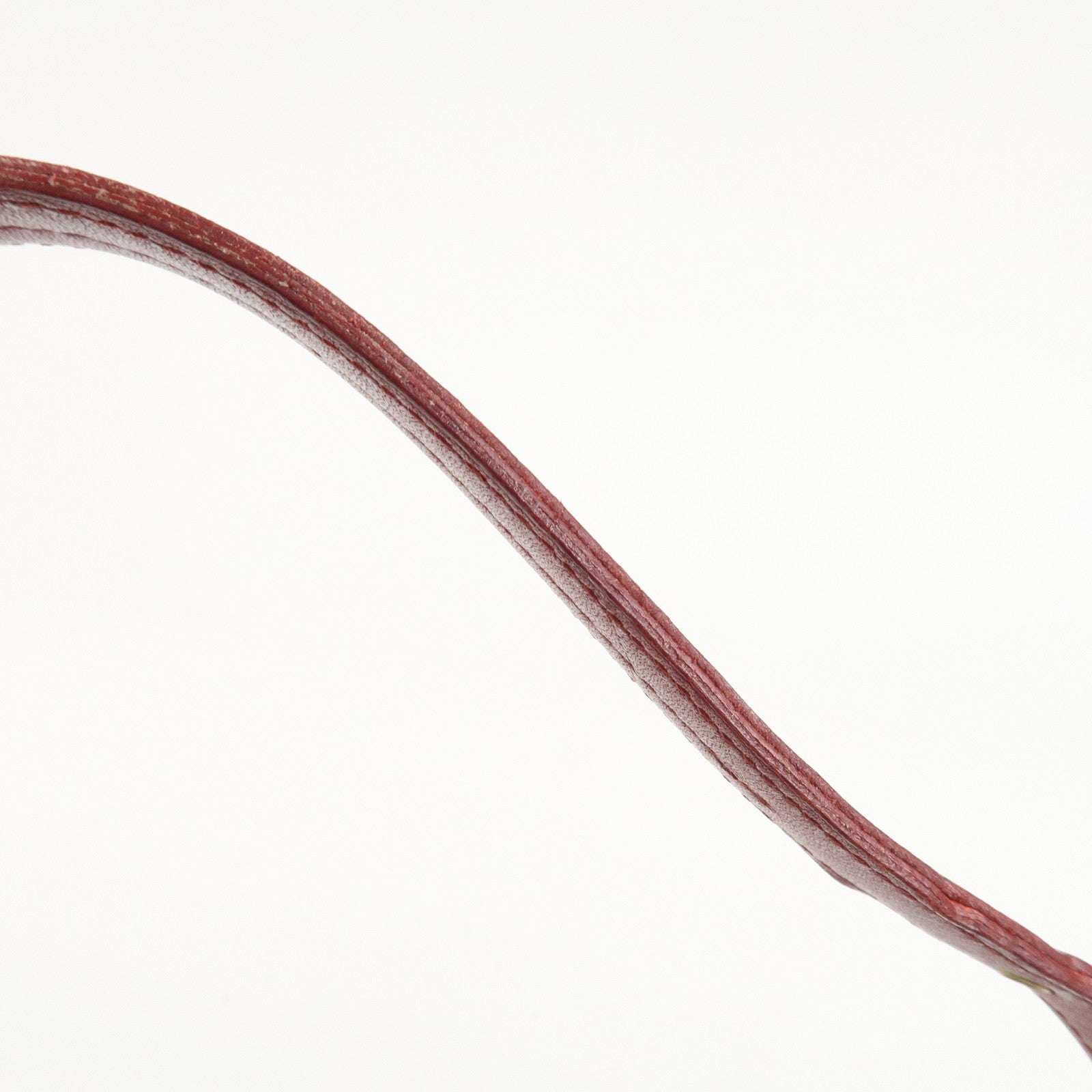 COACH Leather Shoulder Bag Hand Bag Red