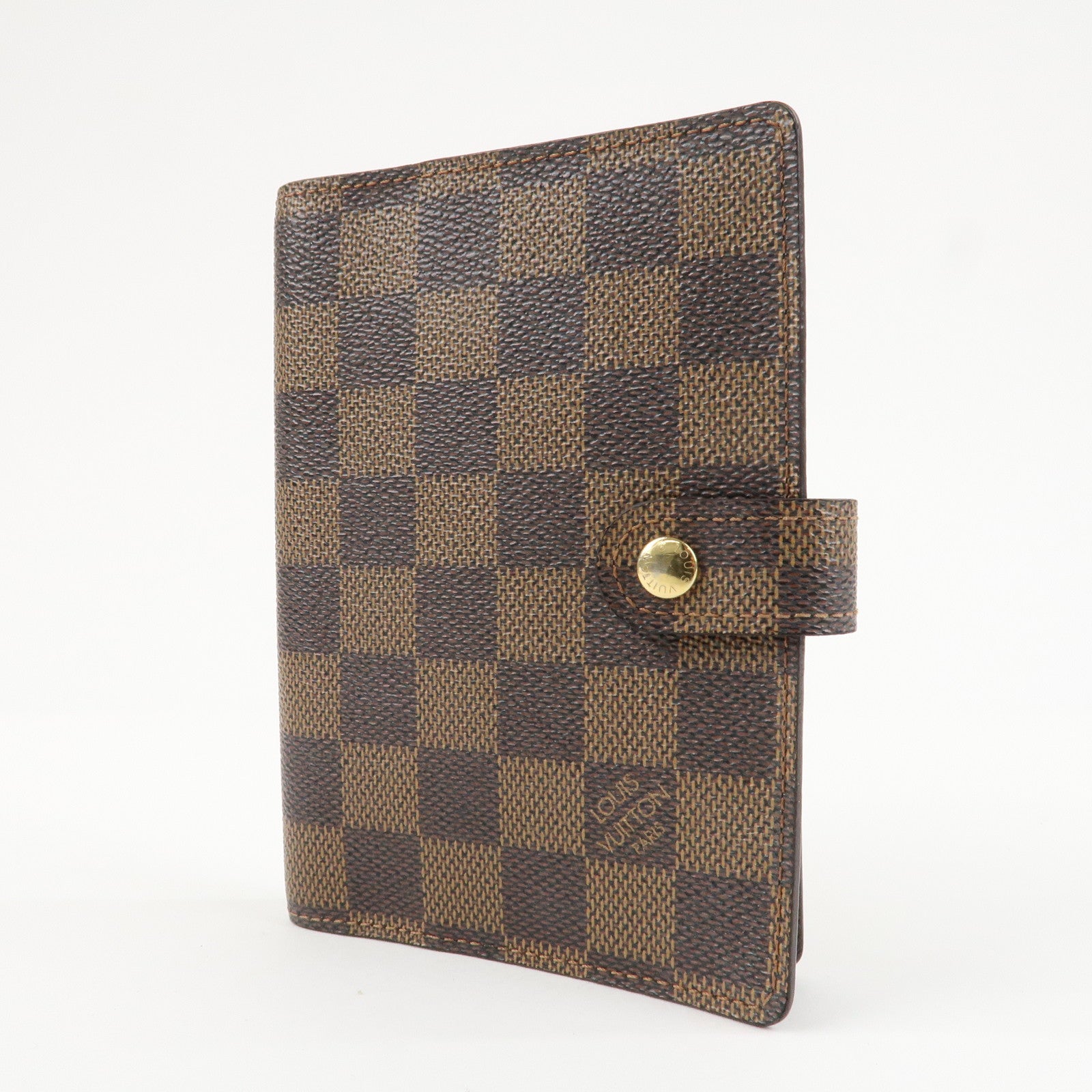 Louis Vuitton Damier Azur Agenda PM Planner Cover R20700 Used