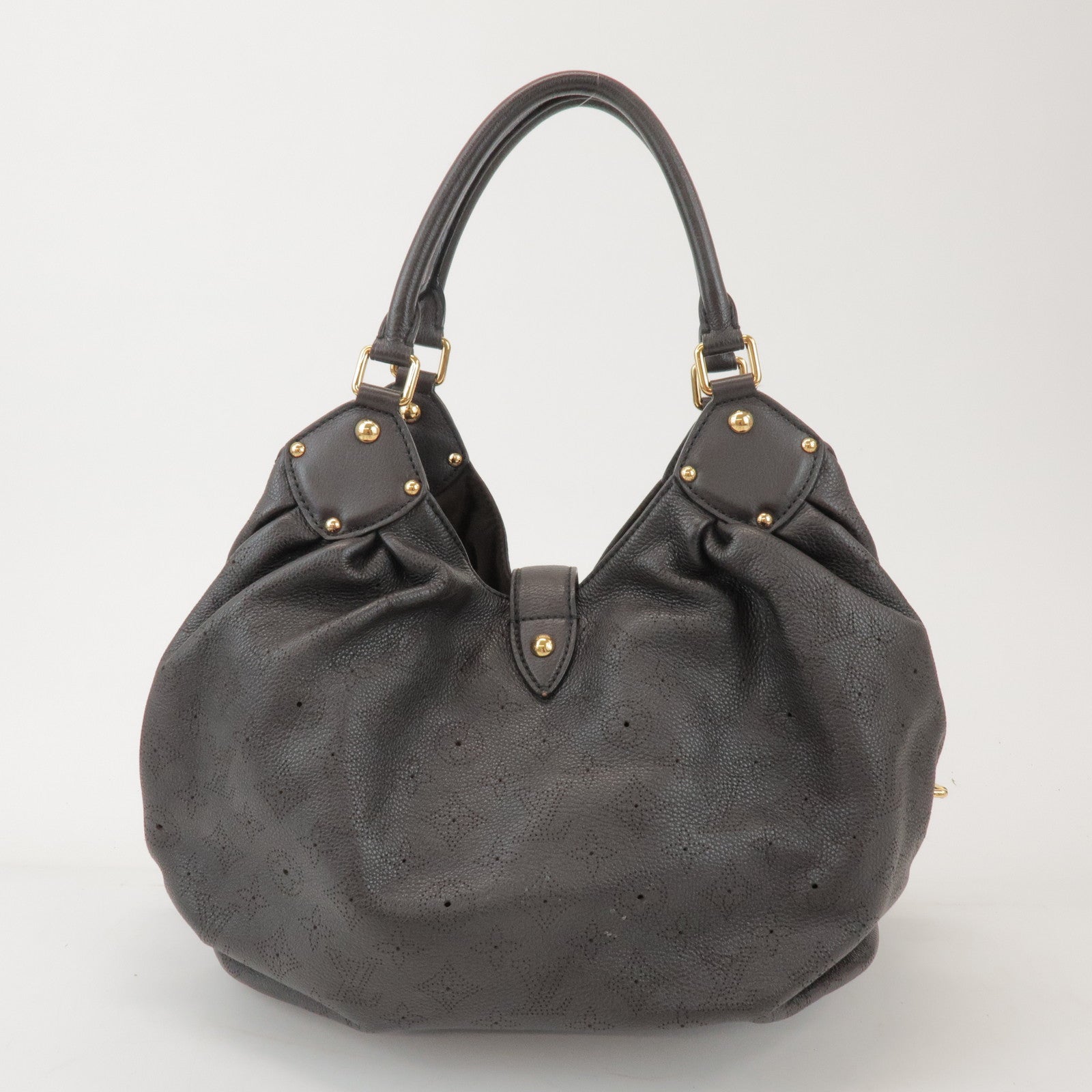 Louis Vuitton Monogram Mahina L Mahina Leather Shoulder Bag M95975