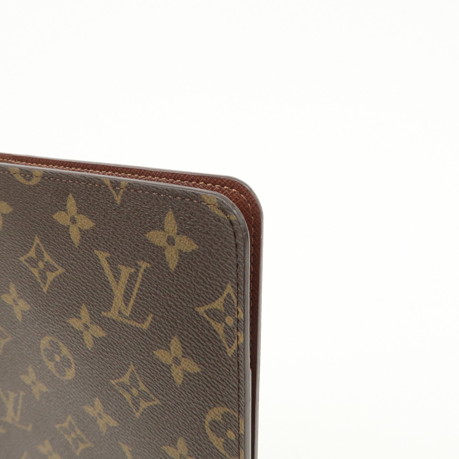 Louis Vuitton Monogram Agenda Bureau Planner Cover R20100