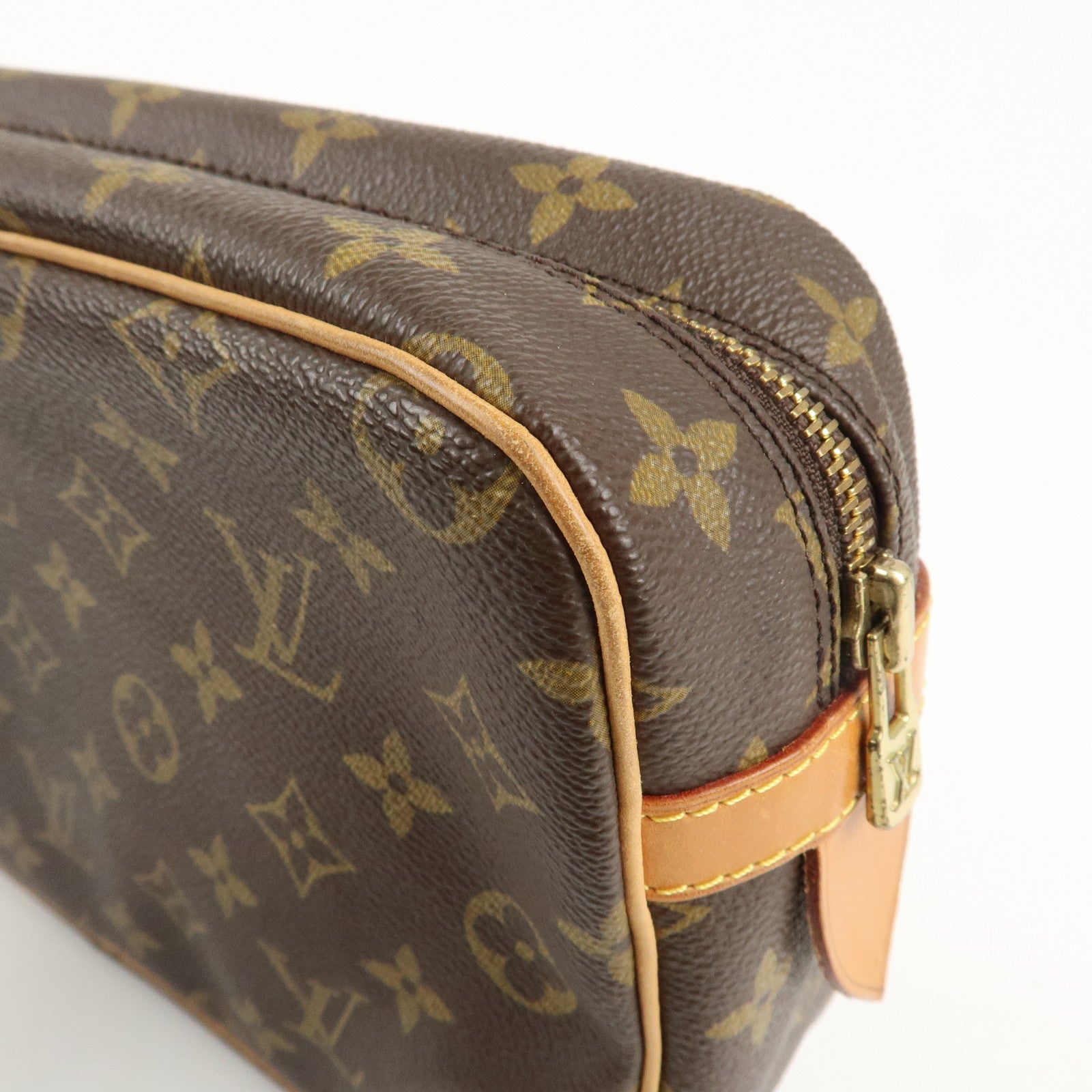 Louis Vuitton Monogram Compiegne 28 Pouch Clutch Bag M51845 Used
