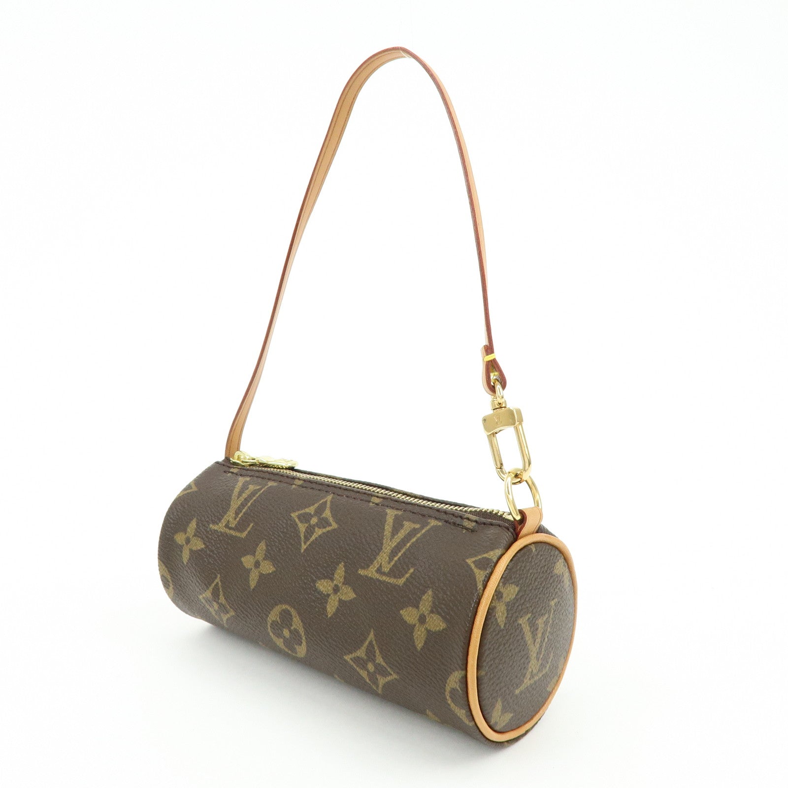 Louis Vuitton Monogram Mini Pouch for Papillon Bag Brown