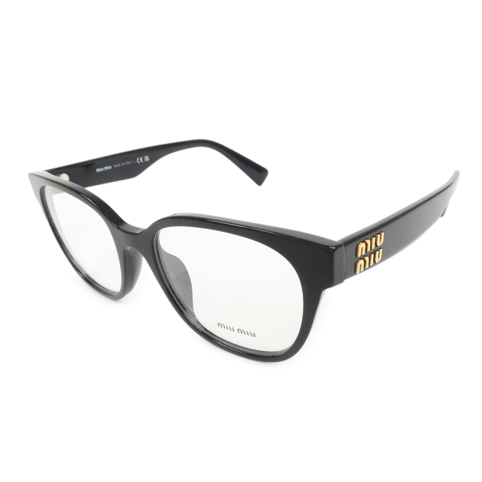 MIU MIU Plastic Sunglasses VMU 02V 54□19 1AB-101 145 Black